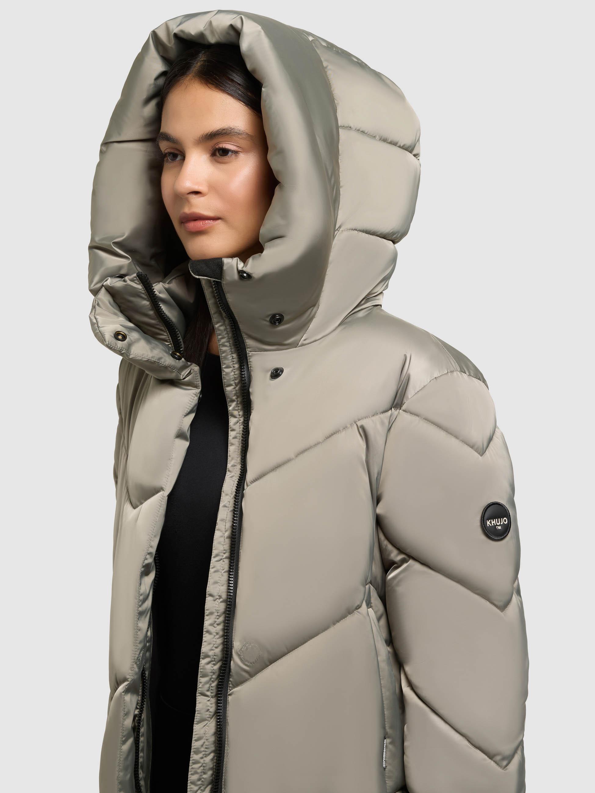 Winterjacke mit Kapuze "Olsa2" Witcher Green