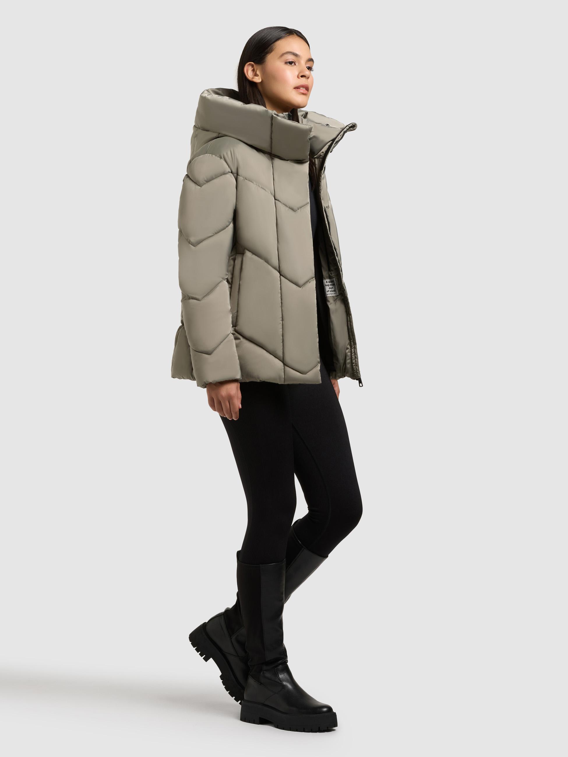 Winterjacke mit Kapuze "Olsa2" Witcher Green