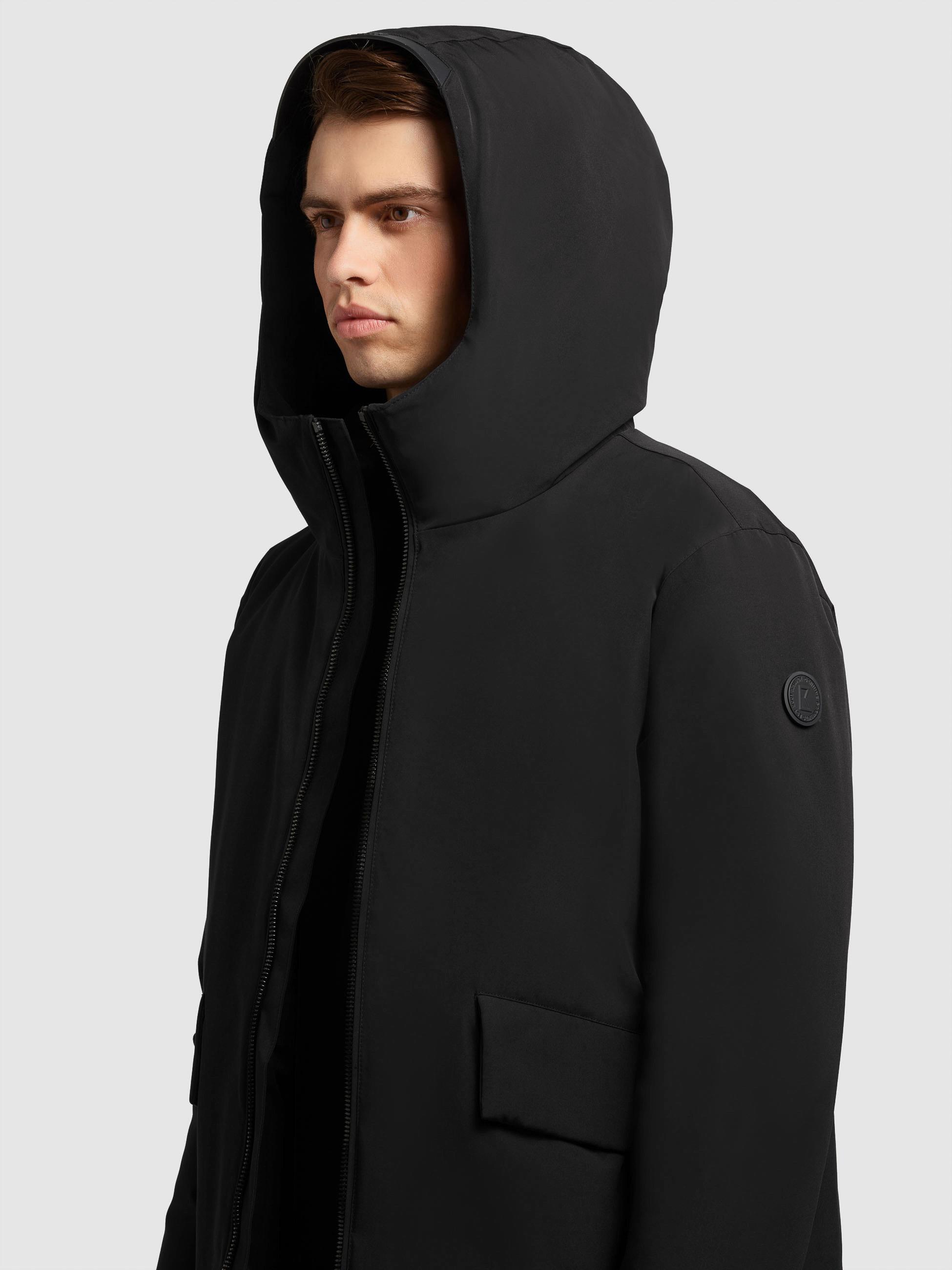 Winterjacke mit großen Pattentaschen "Oreg" Black