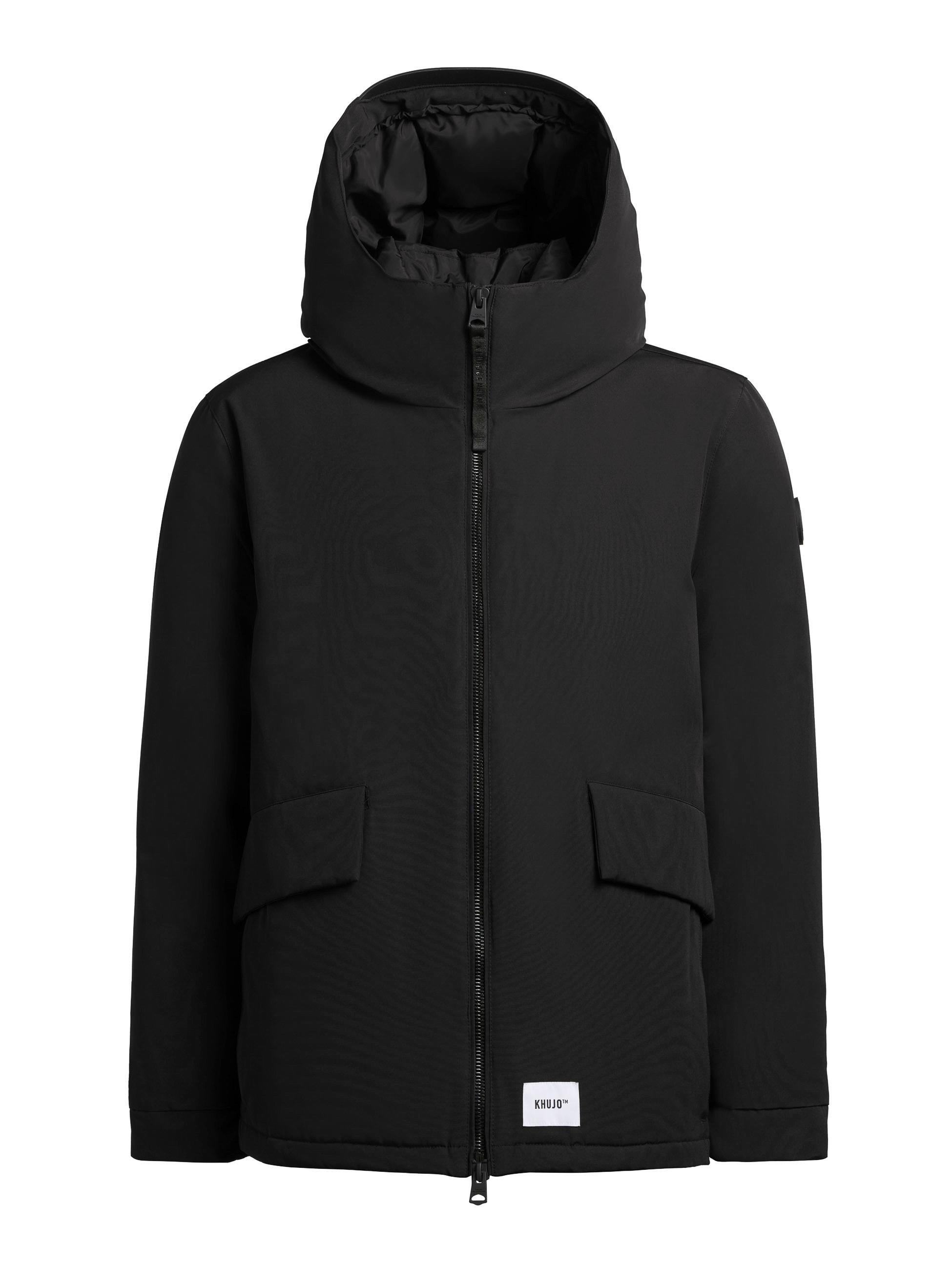 Winterjacke mit großen Pattentaschen "Oreg" Black