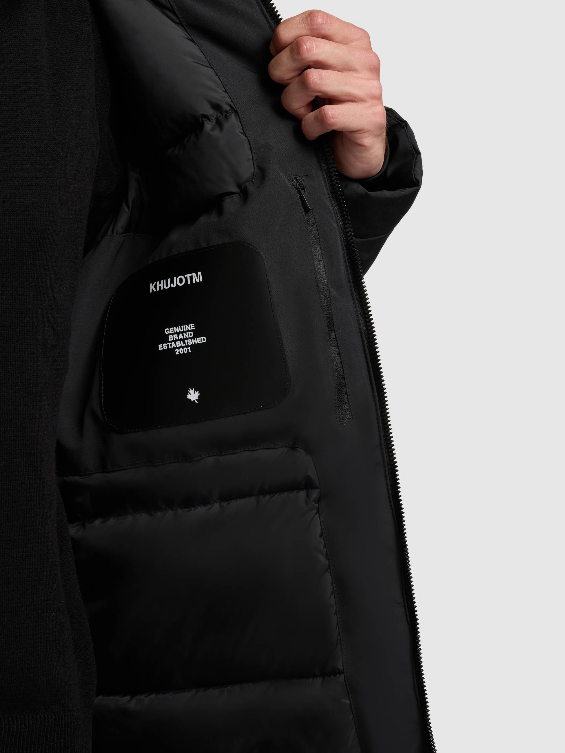 Winterjacke mit großen Pattentaschen "Oreg" Port Blue