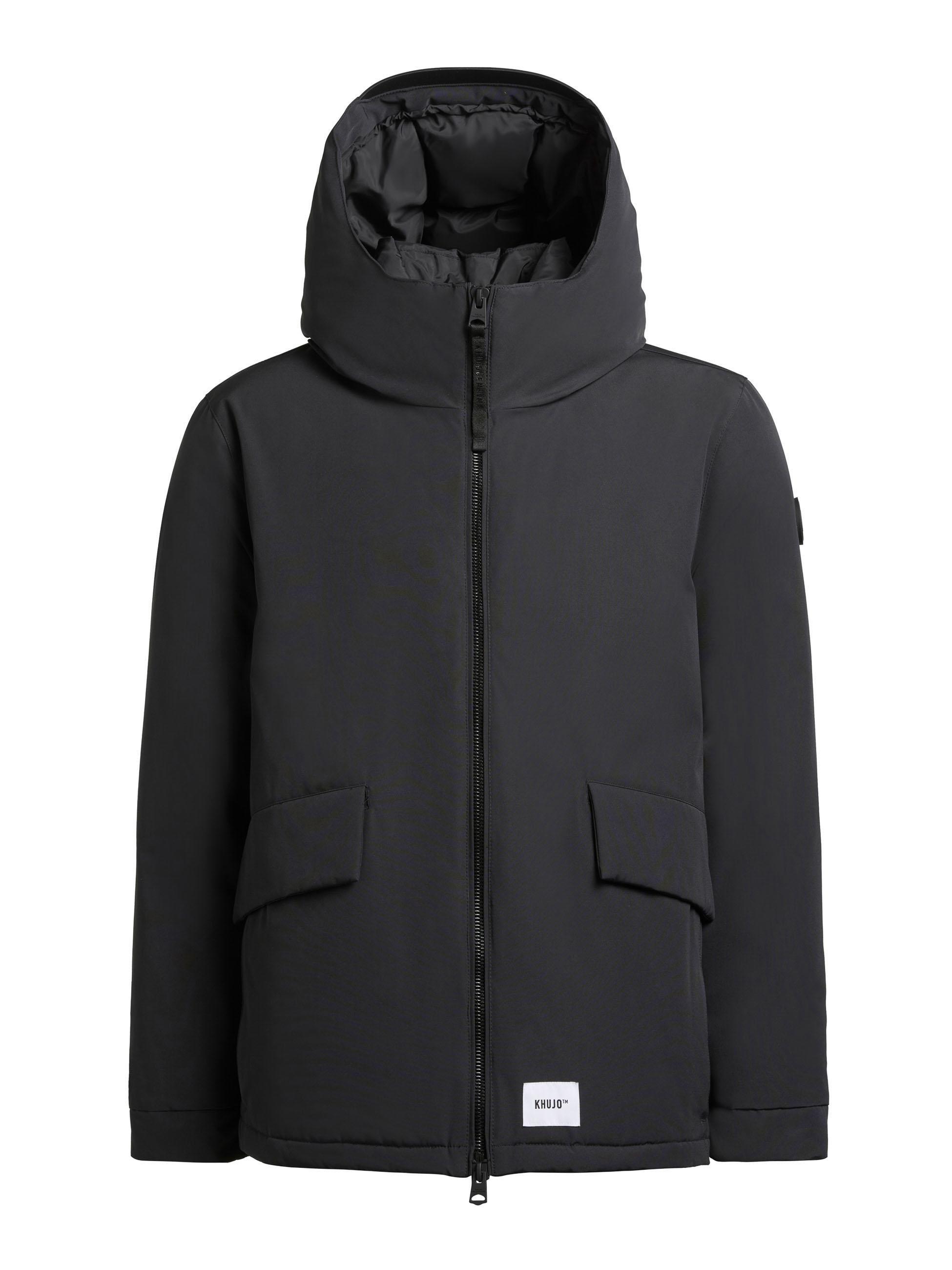 Winterjacke mit großen Pattentaschen "Oreg" Port Blue