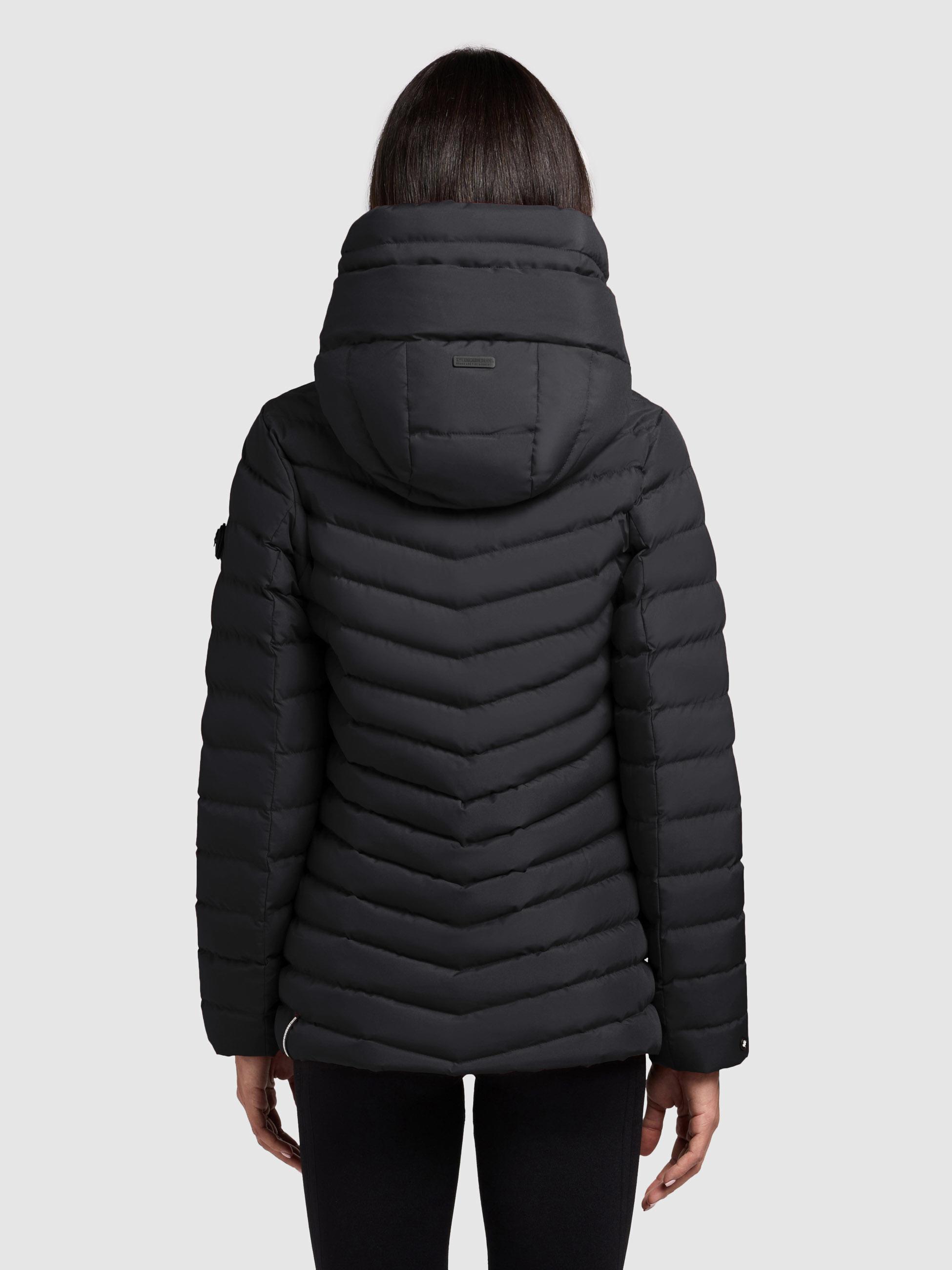 Winter Steppjacke mit Kapuze Pace-YM Black