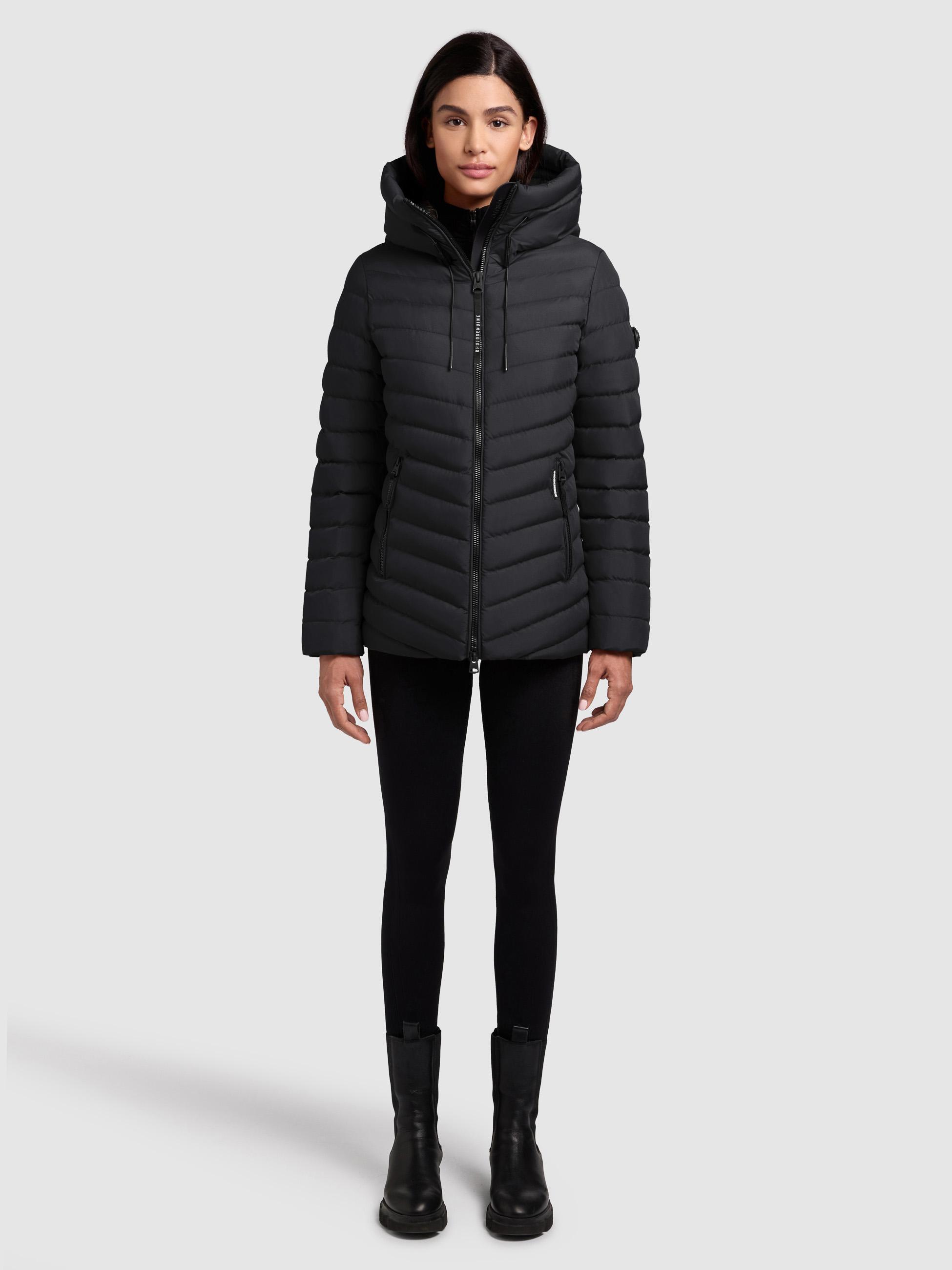 Winter Steppjacke mit Kapuze Pace-YM Black