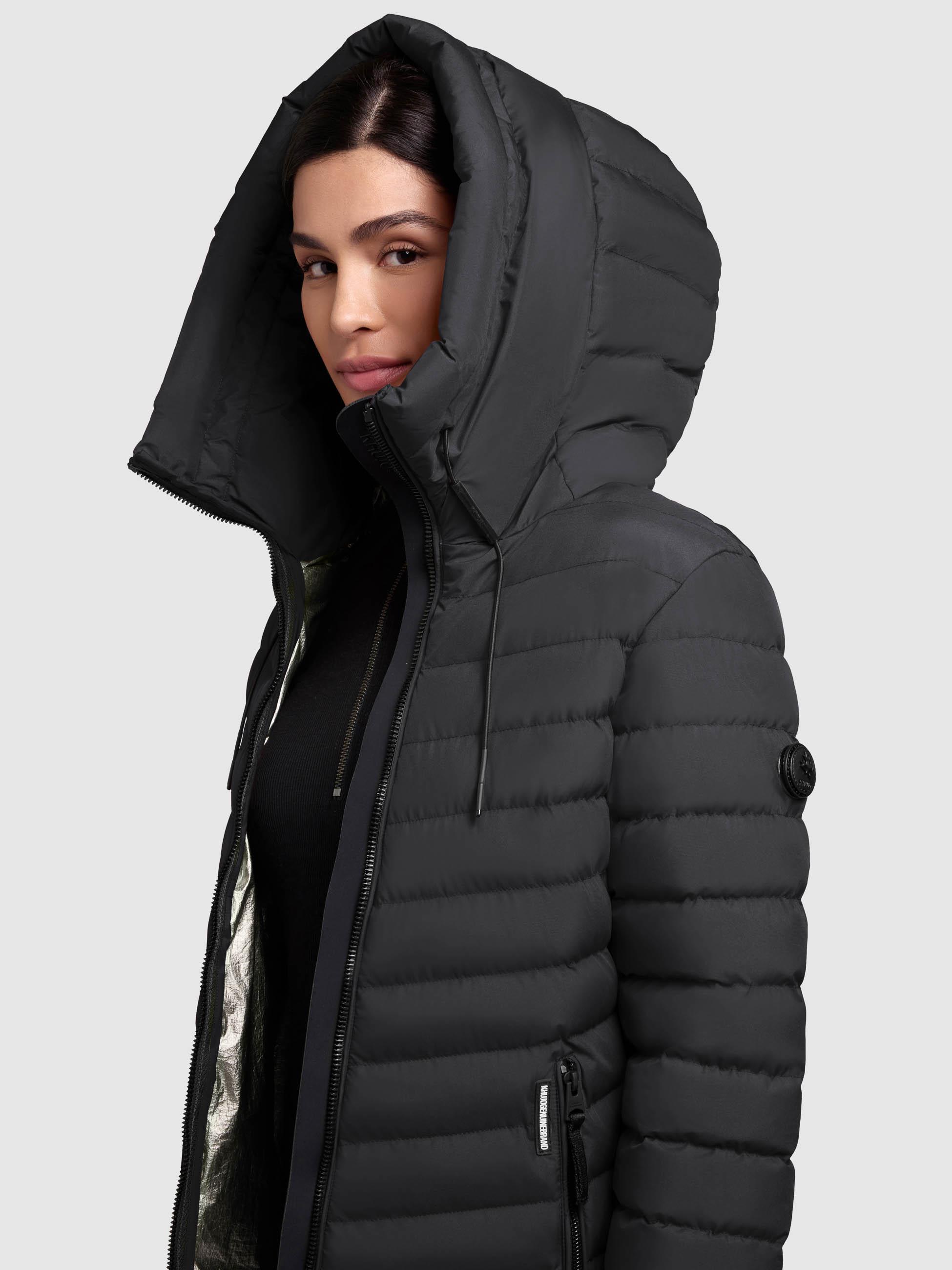 Winter Steppjacke mit Kapuze Pace-YM Black