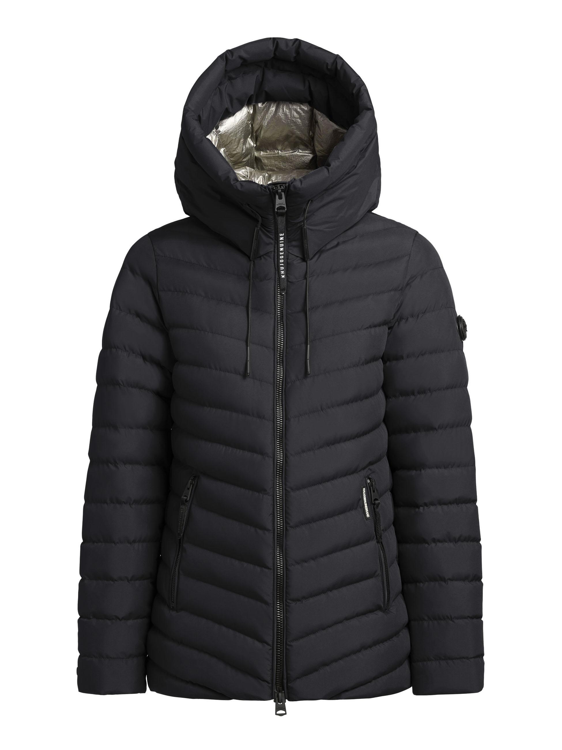 Winter Steppjacke mit Kapuze Pace-YM Black