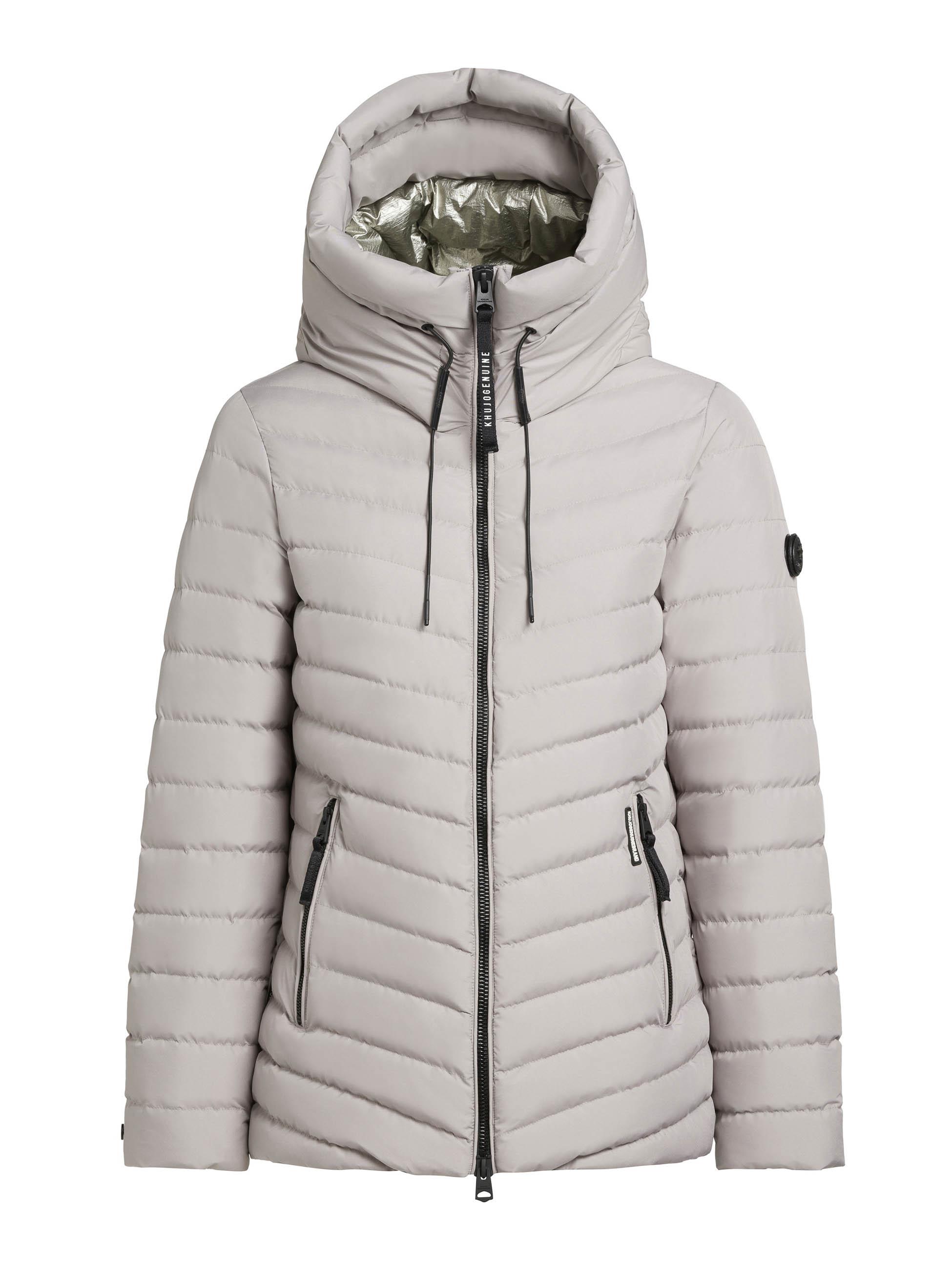 Winter Steppjacke mit Kapuze Pace-YM Blizzard Grey