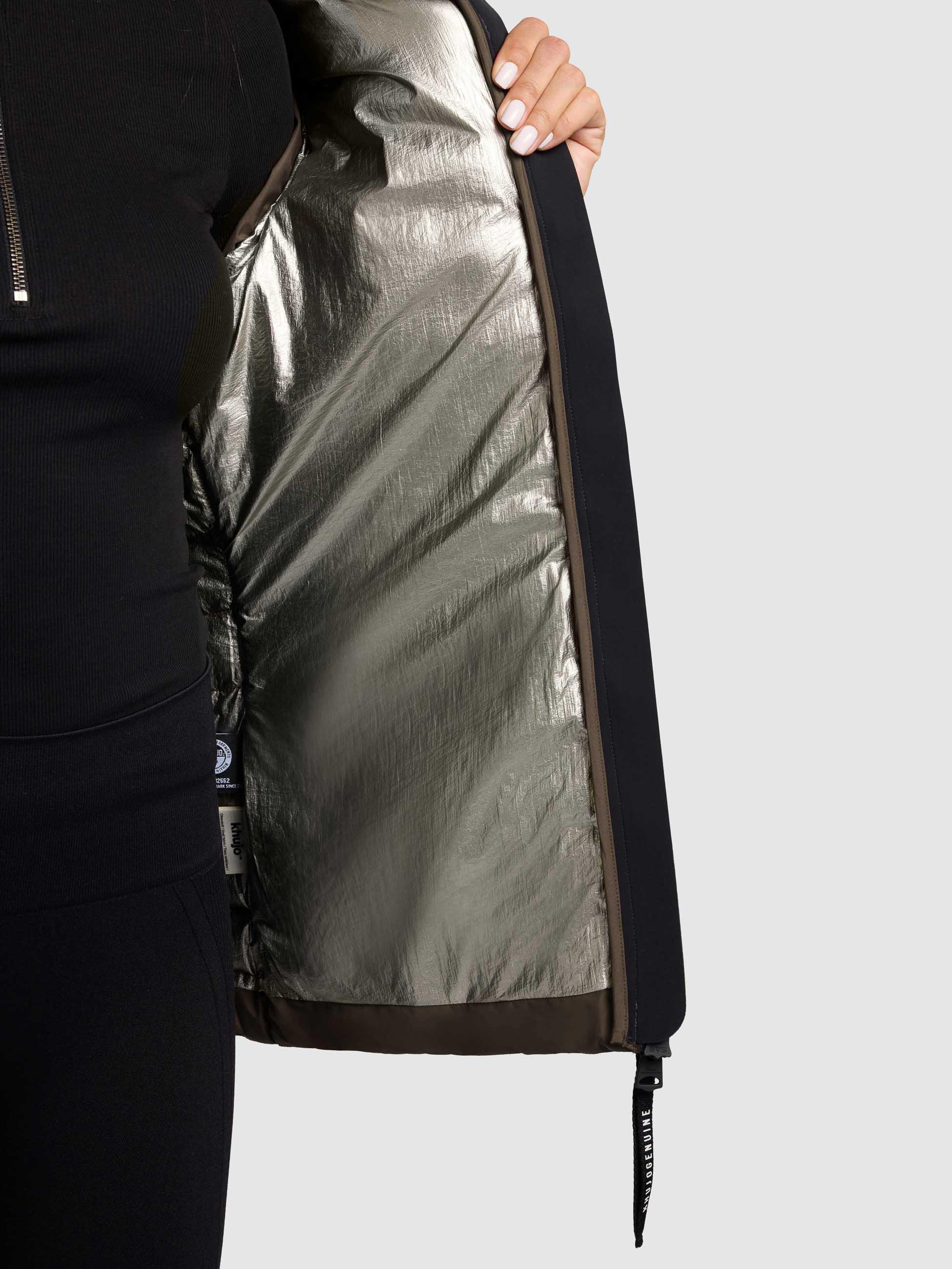 Winter Steppjacke mit Kapuze Pace-YM Dark Green