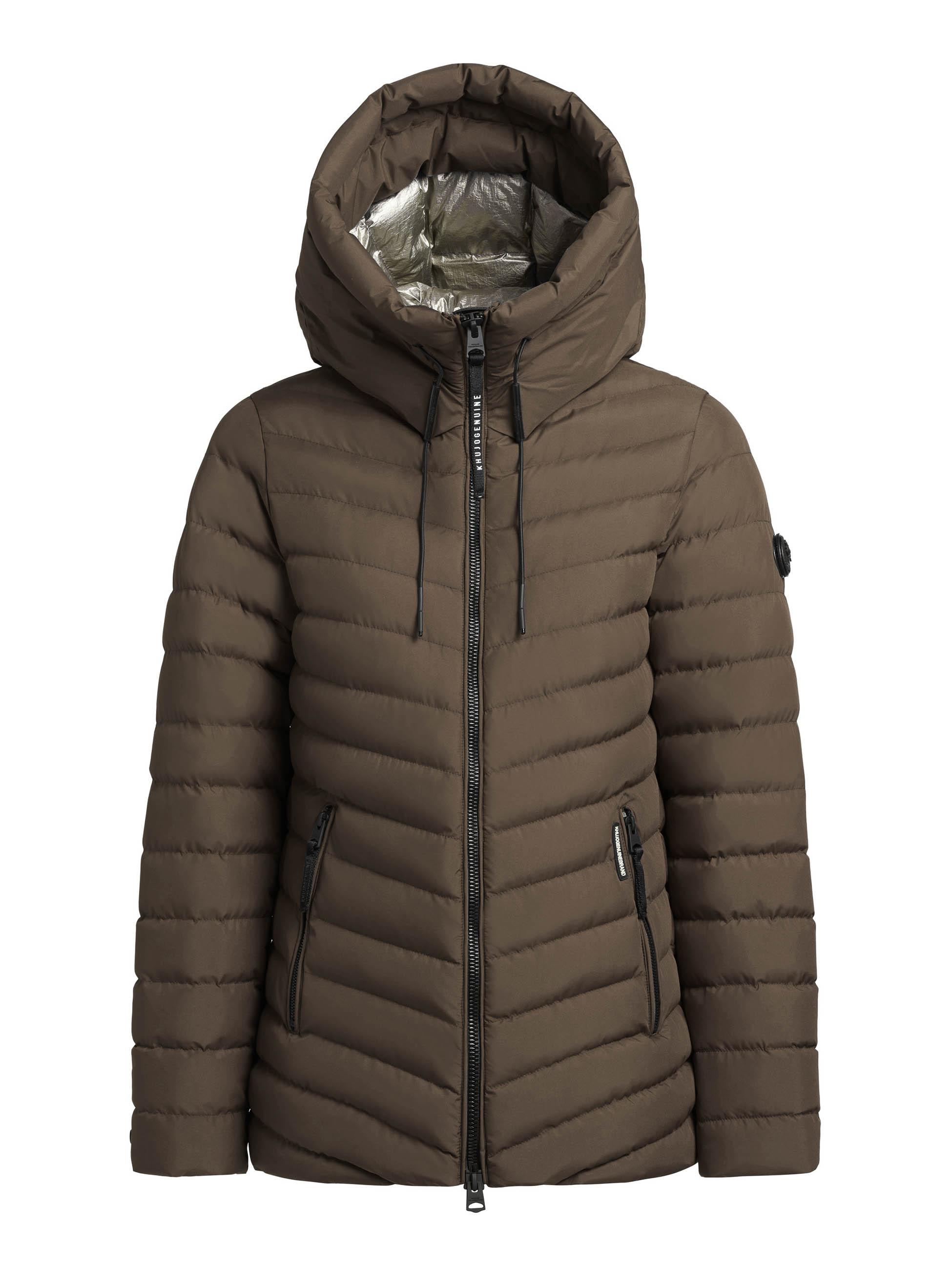 Winter Steppjacke mit Kapuze Pace-YM Dark Green