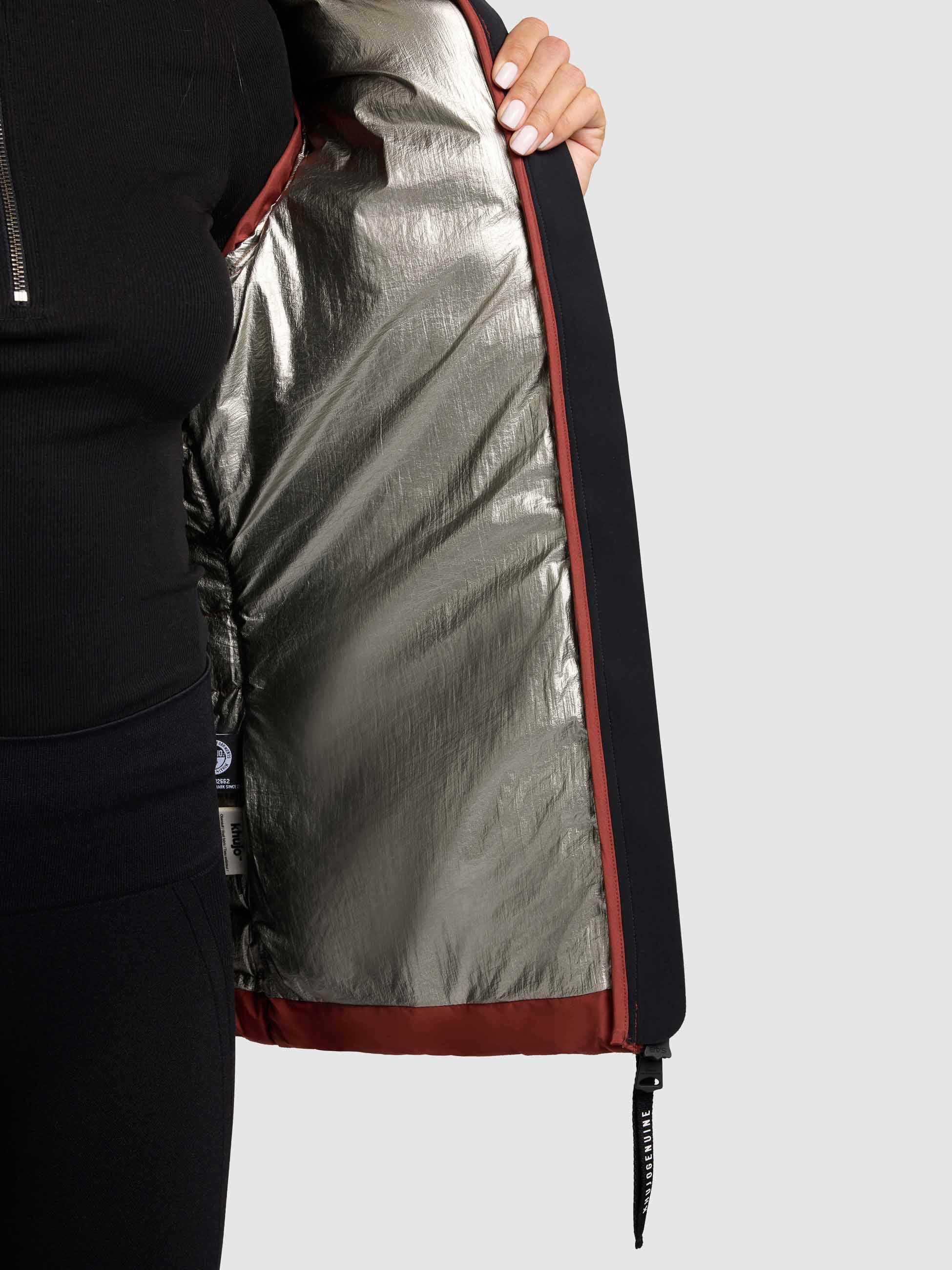 Winter Steppjacke mit Kapuze Pace-YM Dark Red