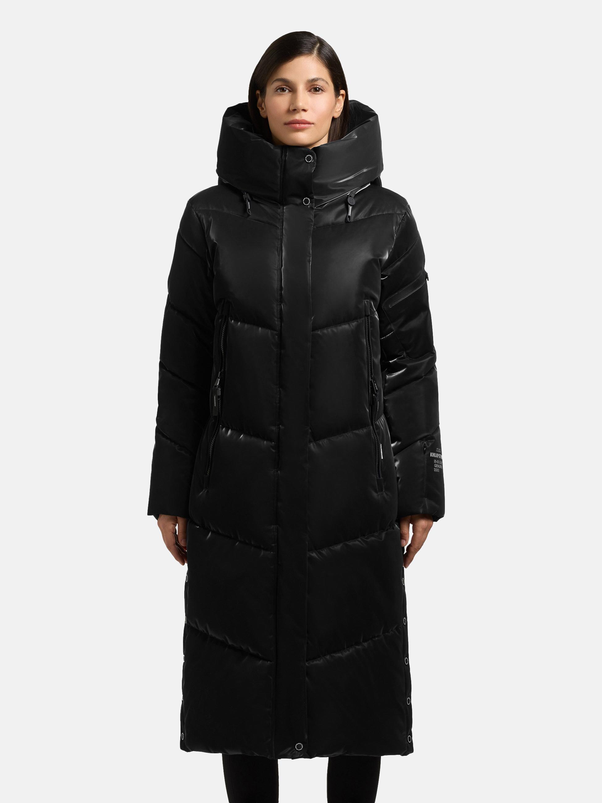 Warmer Wintermantel "Pulset Shiny" Black