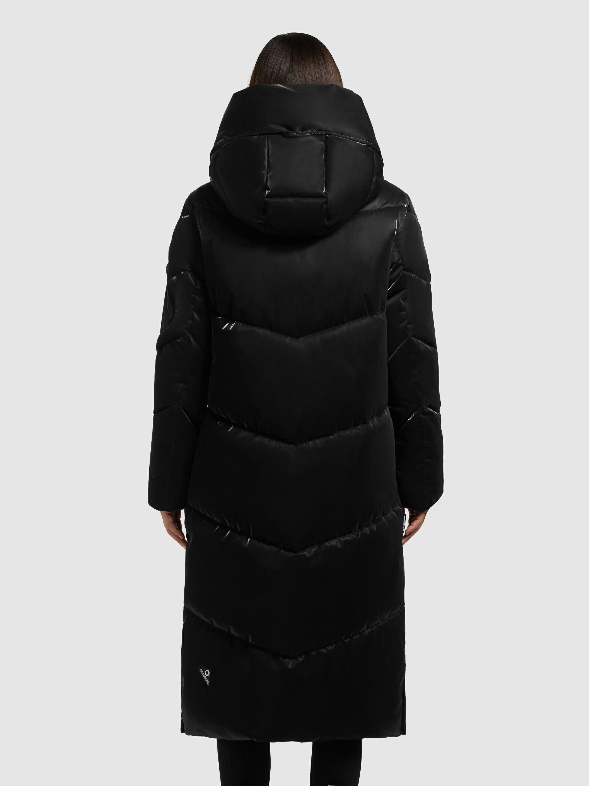 Warmer Wintermantel "Pulset Shiny" Black