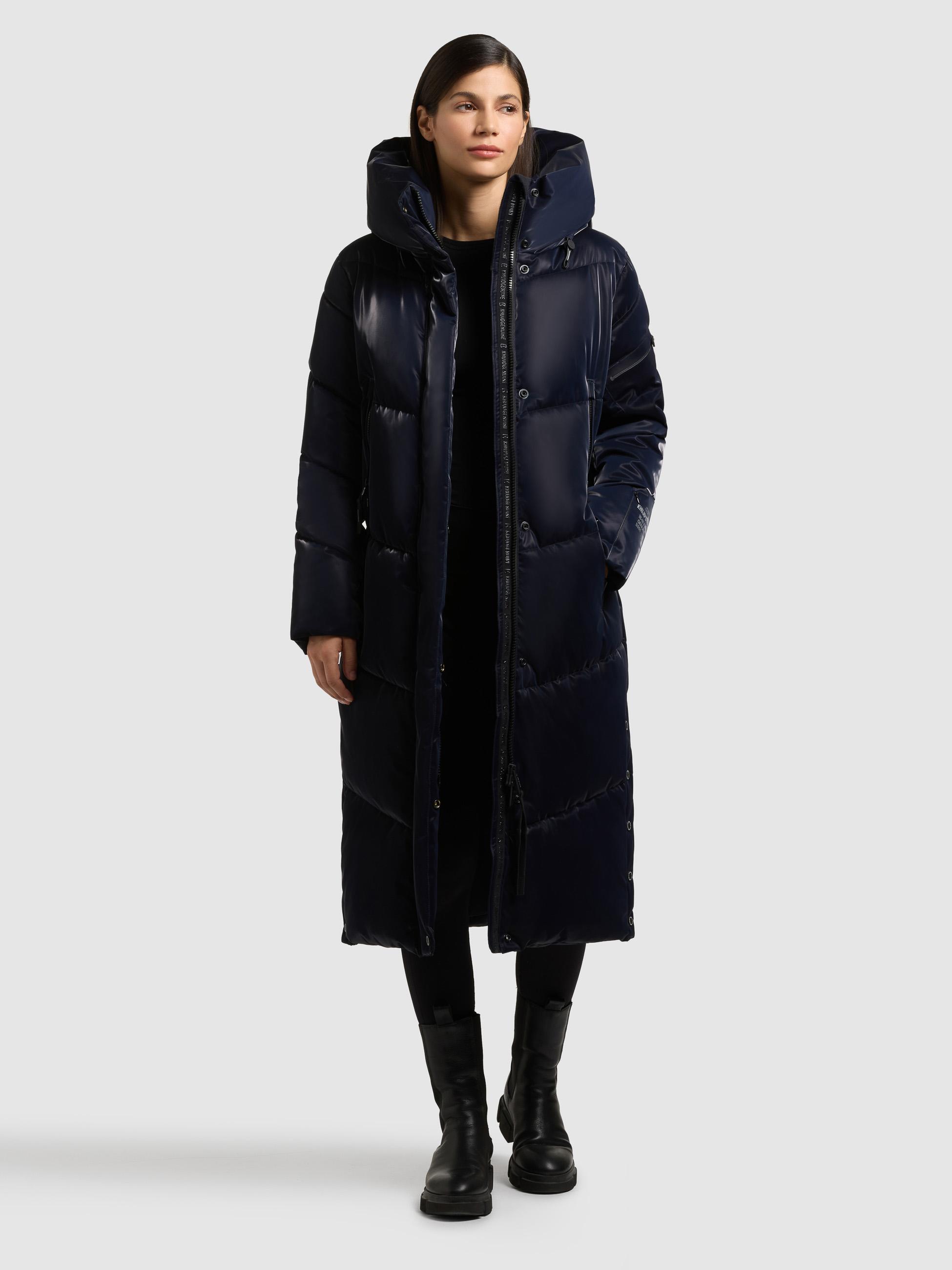 Warmer Wintermantel "Pulset Shiny" Midnight Blue