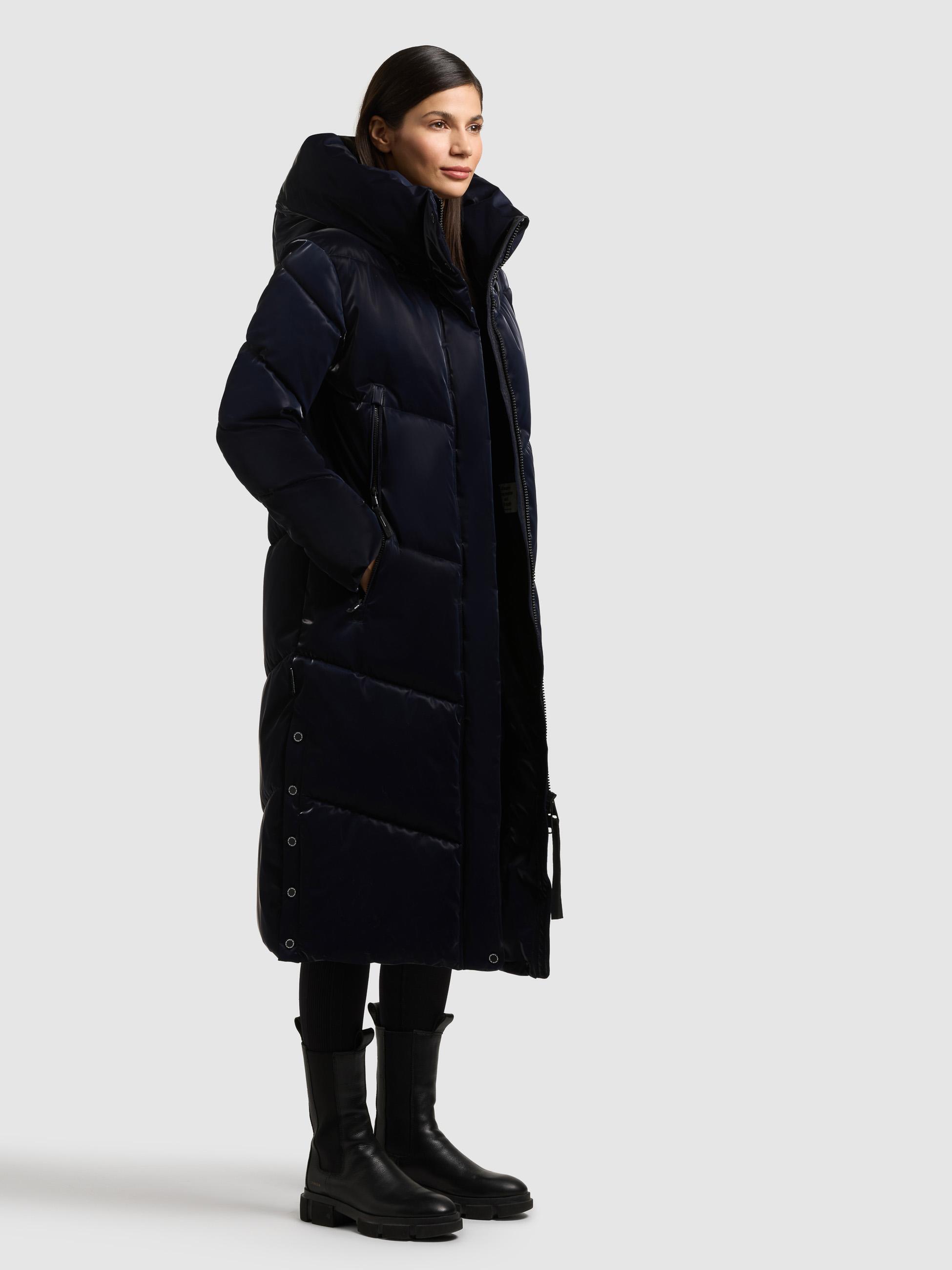 Warmer Wintermantel "Pulset Shiny" Midnight Blue