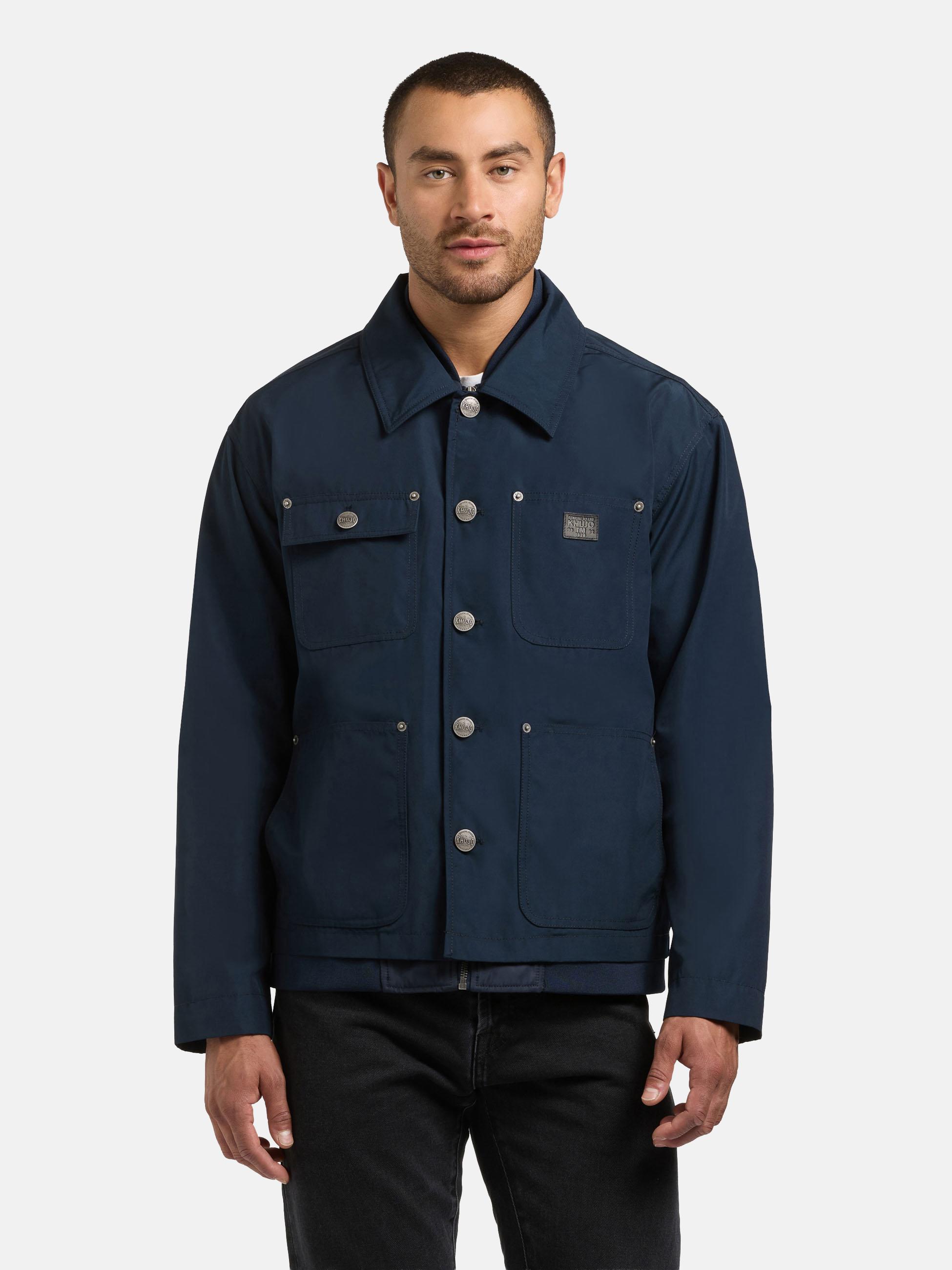 Leichte Herren Übergangsjacke "Raise" Atlantic Blue