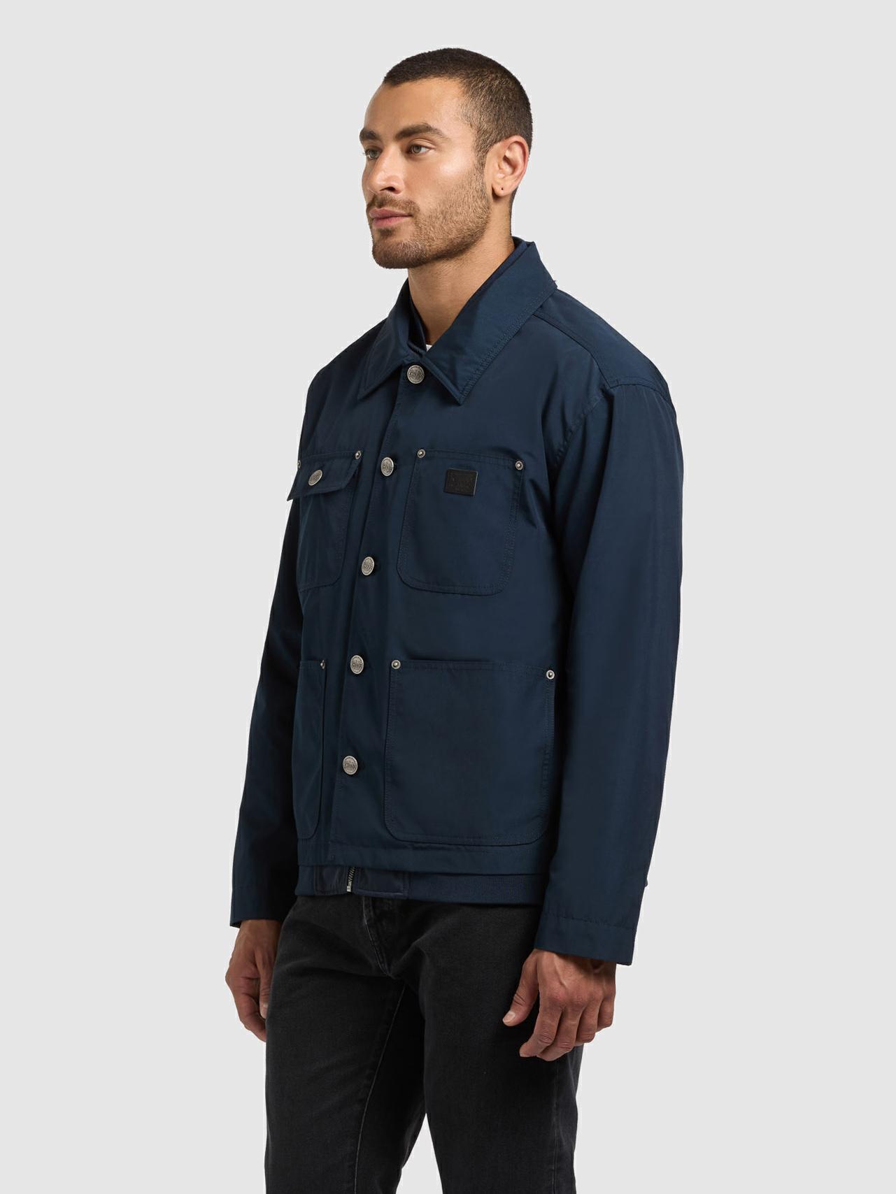 Leichte Herren Übergangsjacke "Raise" Atlantic Blue
