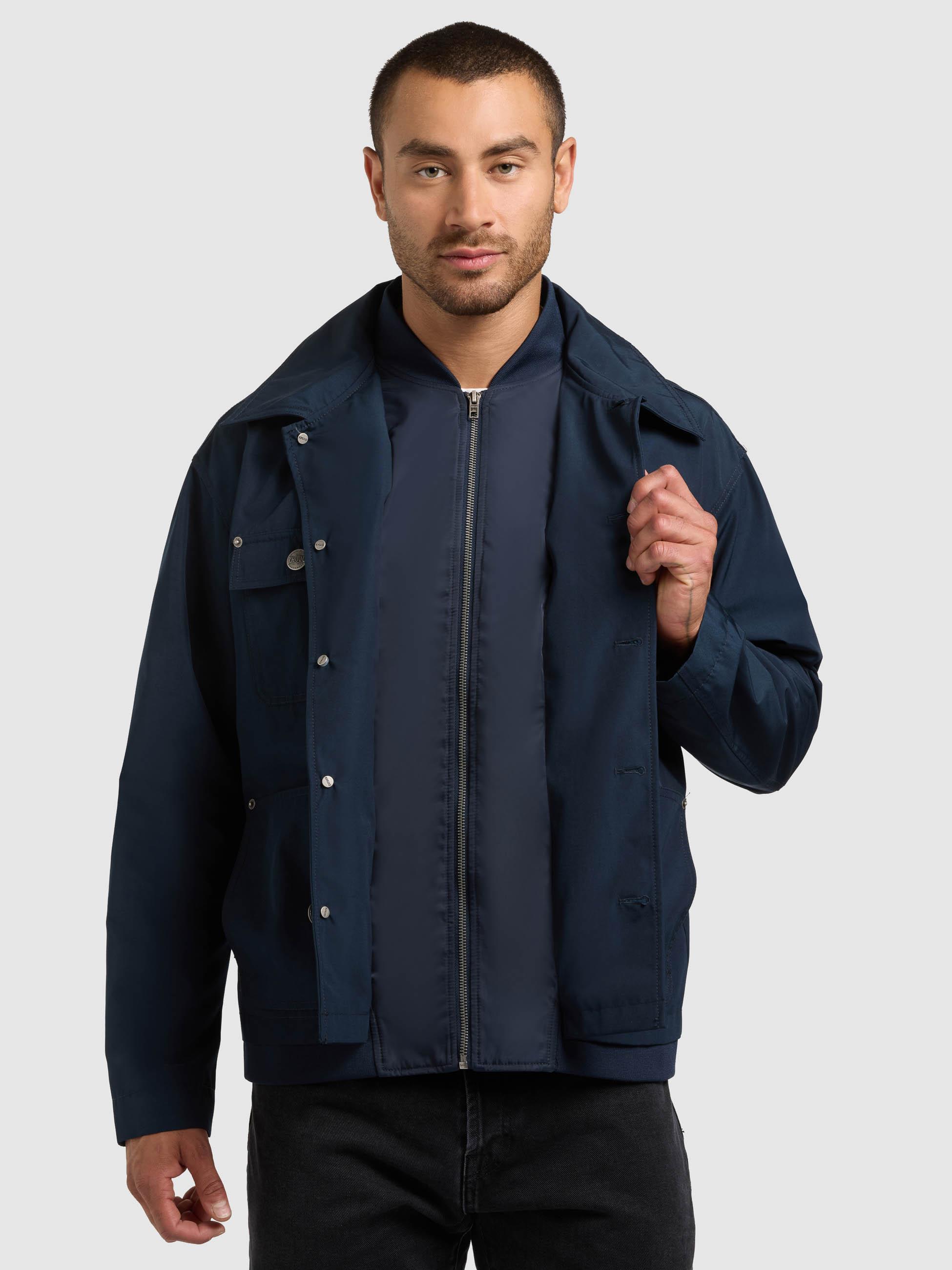 Leichte Herren Übergangsjacke "Raise" Atlantic Blue