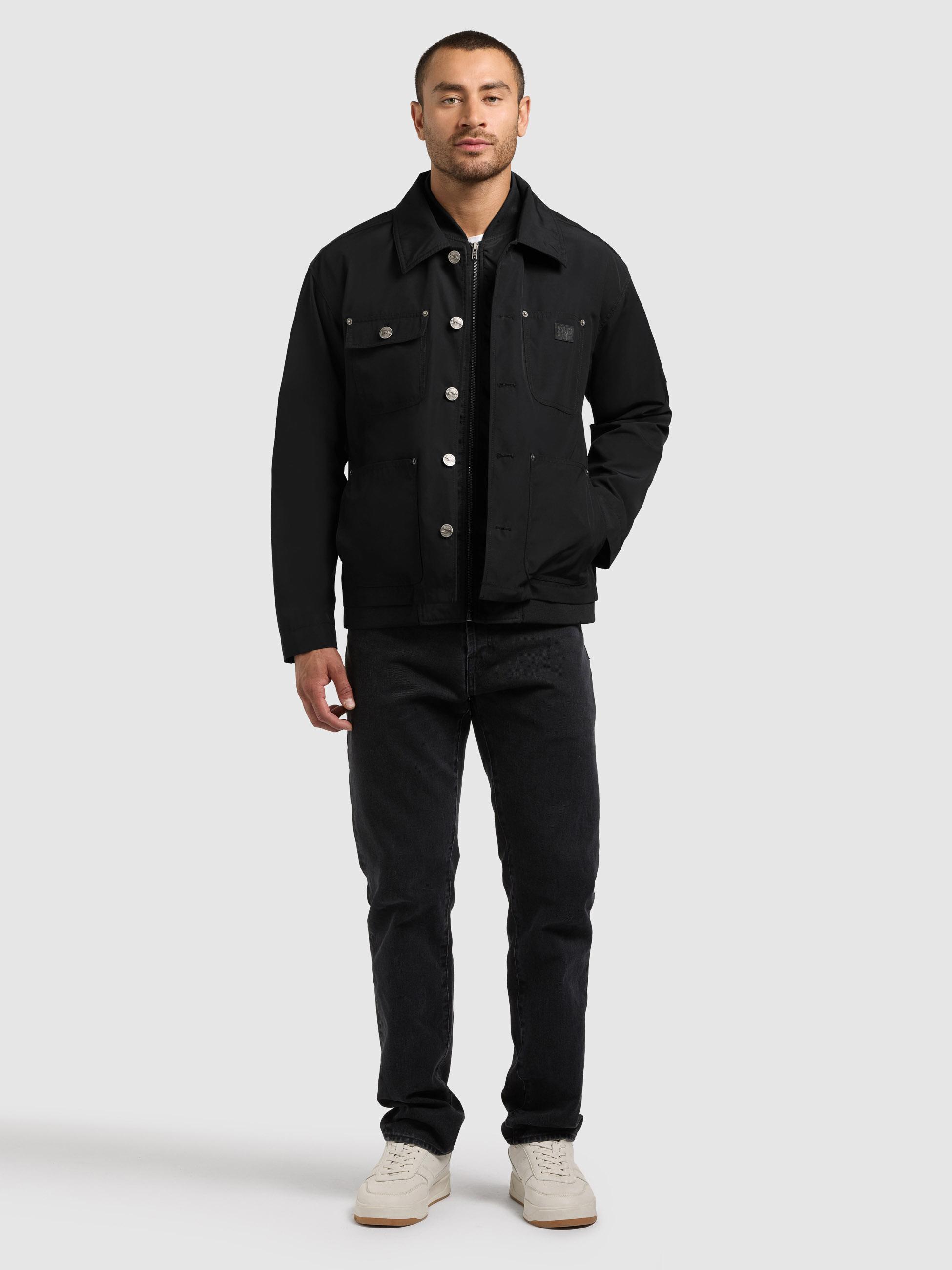 Leichte Herren Übergangsjacke "Raise" Black