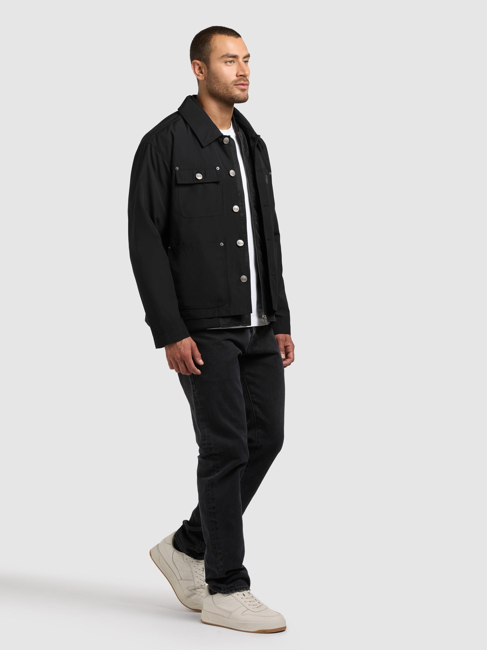 Leichte Herren Übergangsjacke "Raise" Black