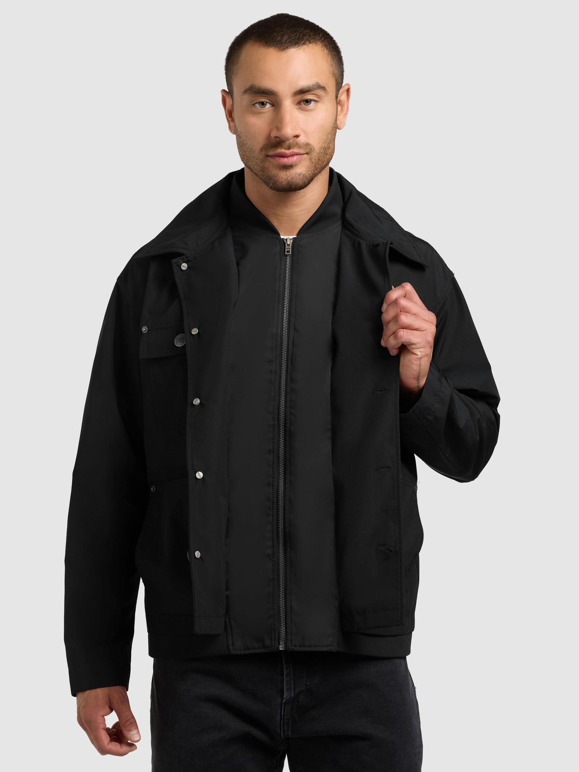 Leichte Herren Übergangsjacke "Raise" Black