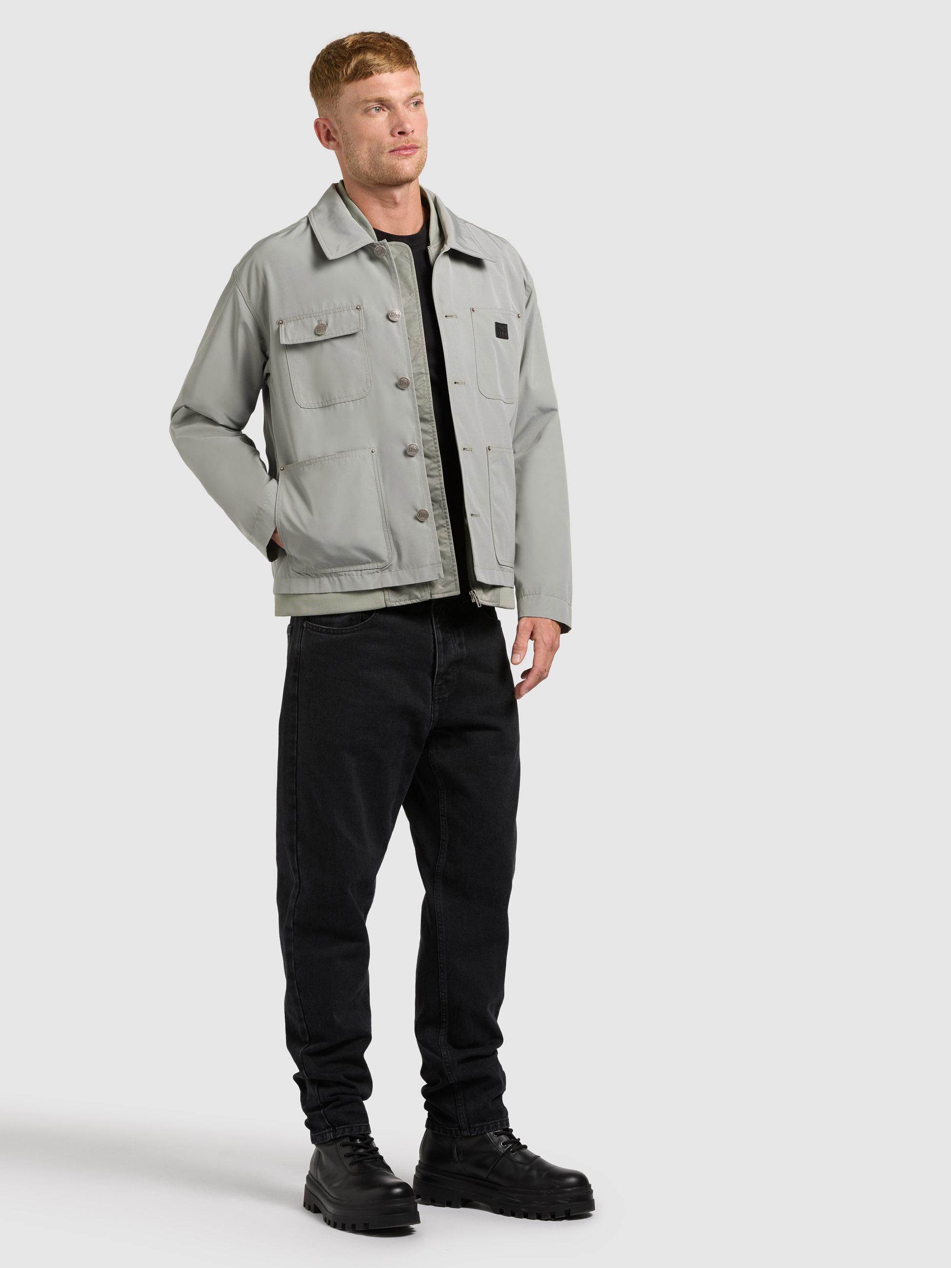 Leichte Herren Übergangsjacke "Raise" Cloud Green