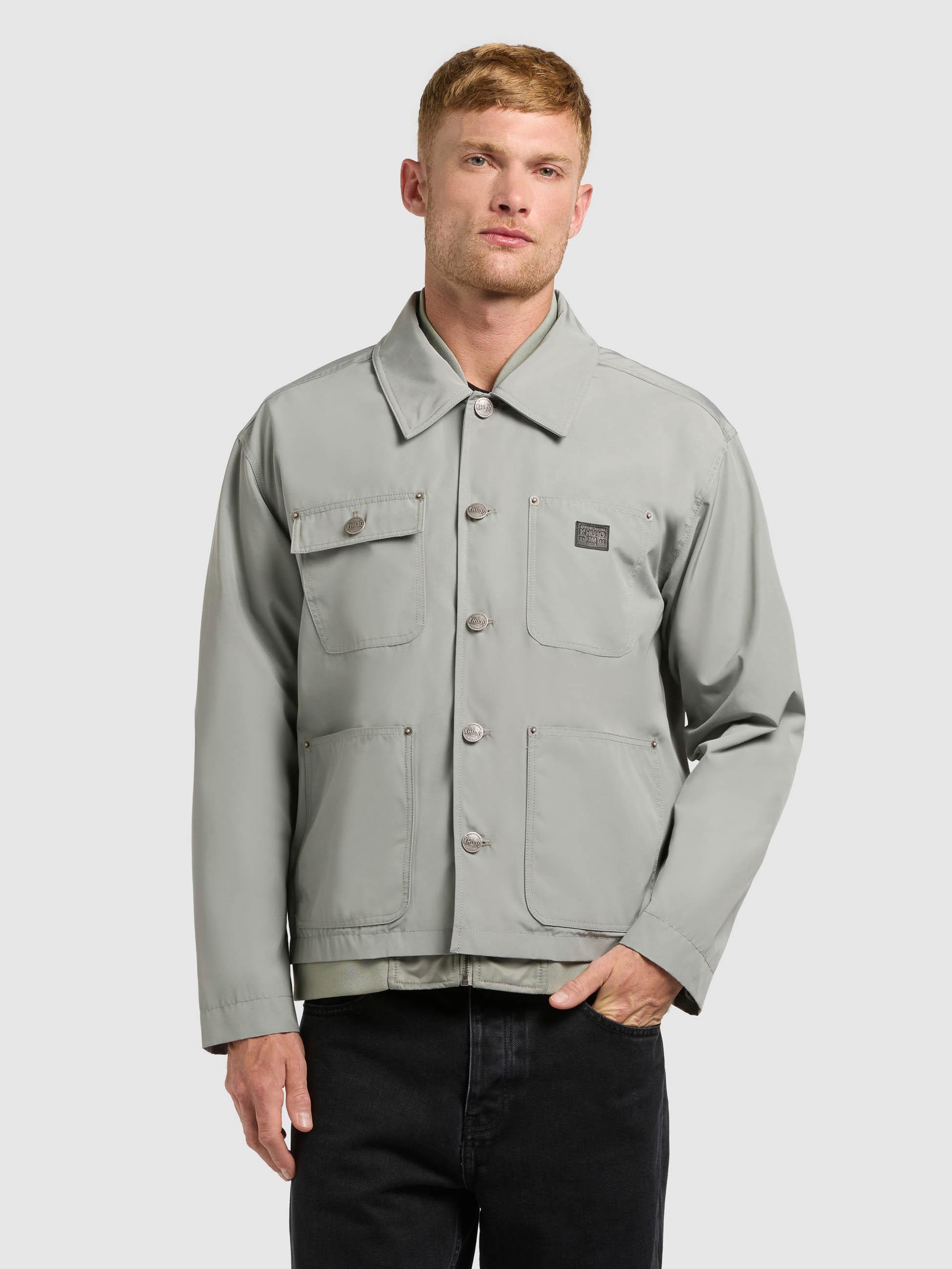 Leichte Herren Übergangsjacke "Raise" Cloud Green