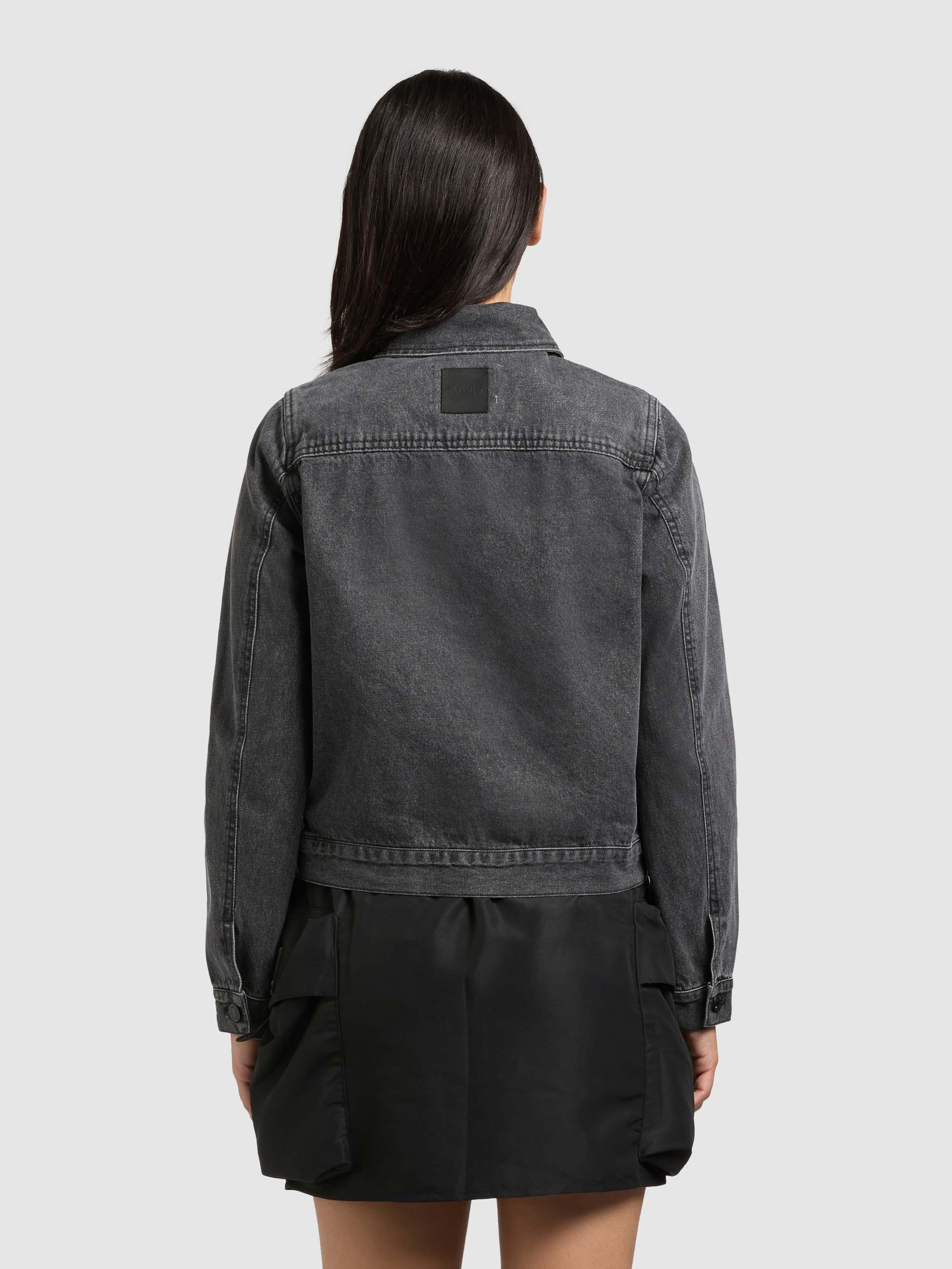Leichte Jeansjacke "Renia" Dark Grey