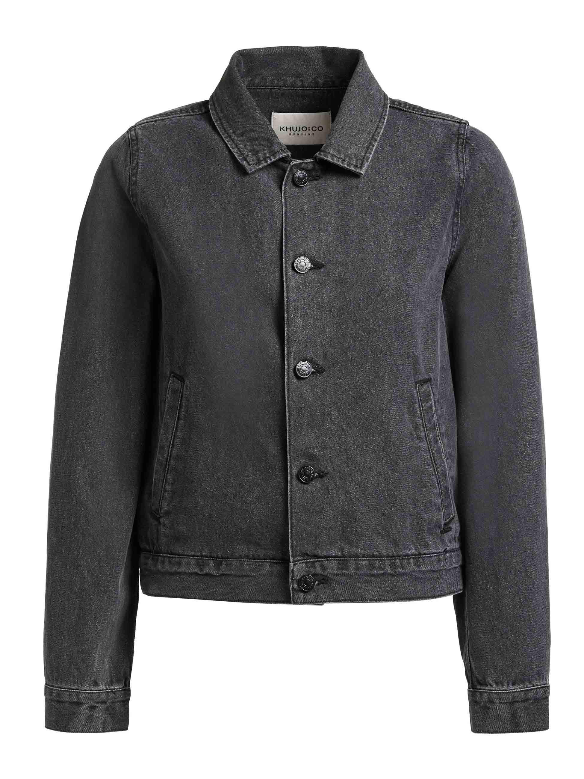 Leichte Jeansjacke "Renia" Dark Grey