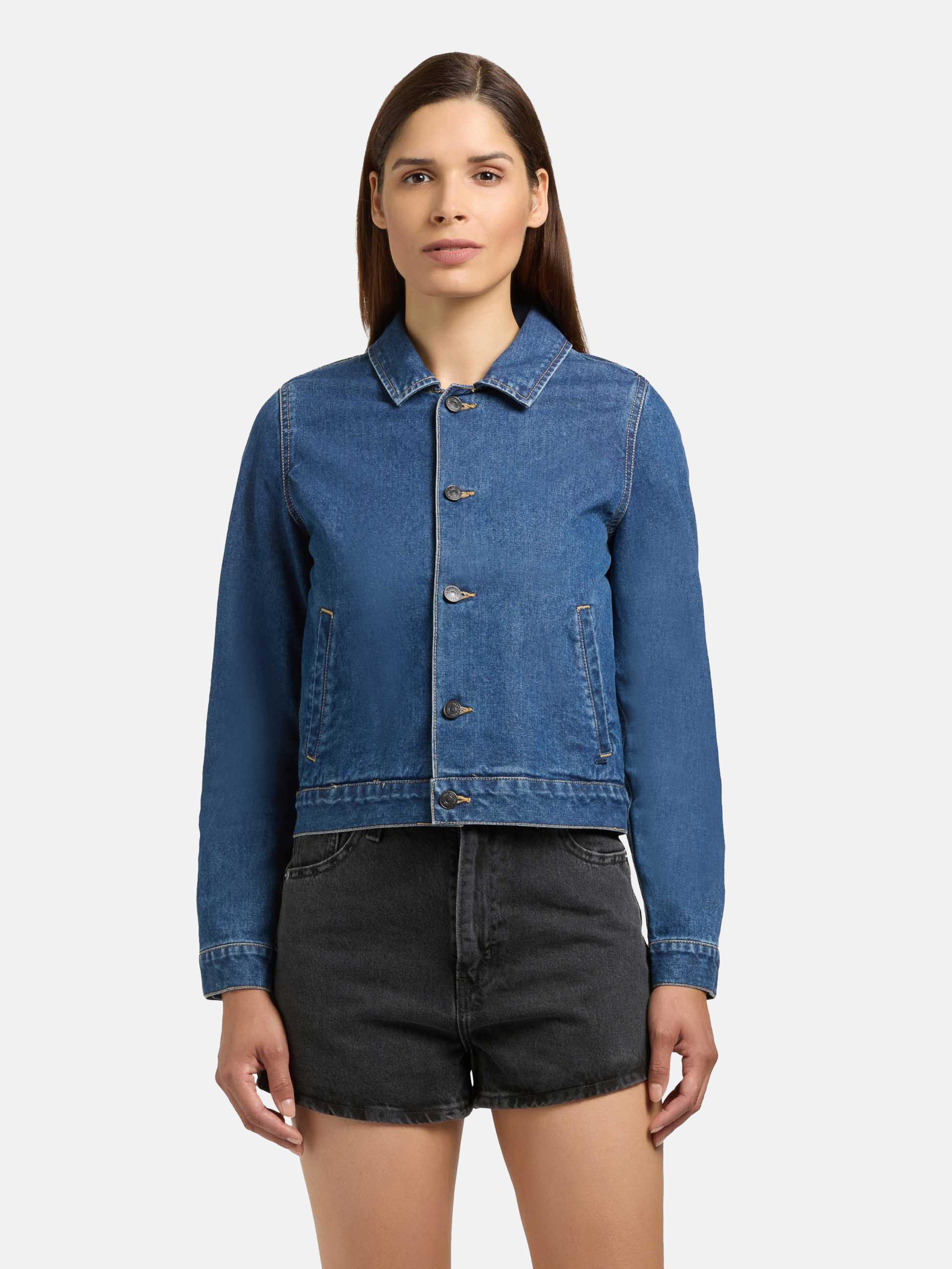 Leichte Jeansjacke "Renia" Mid Blue