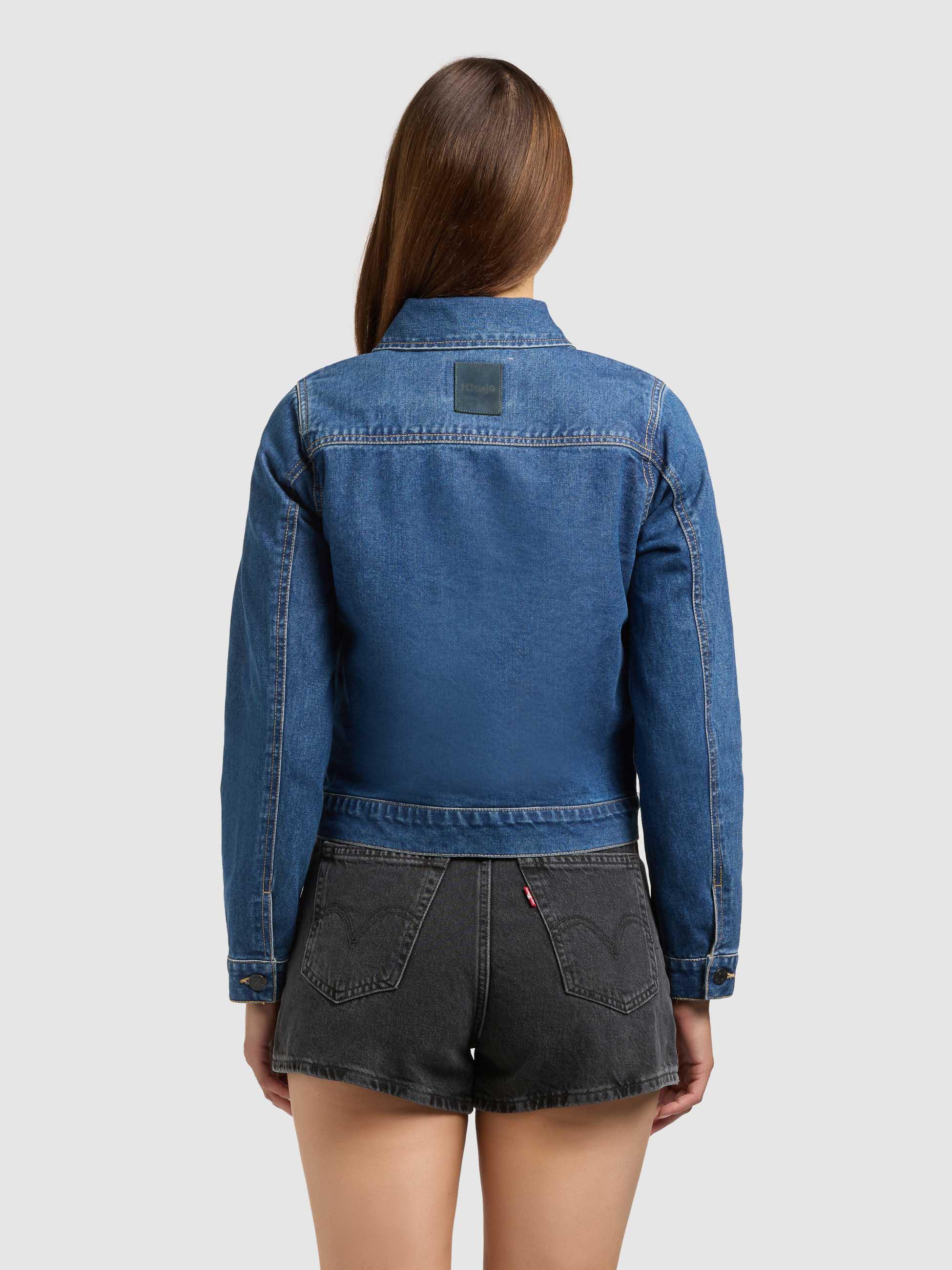 Leichte Jeansjacke "Renia" Mid Blue