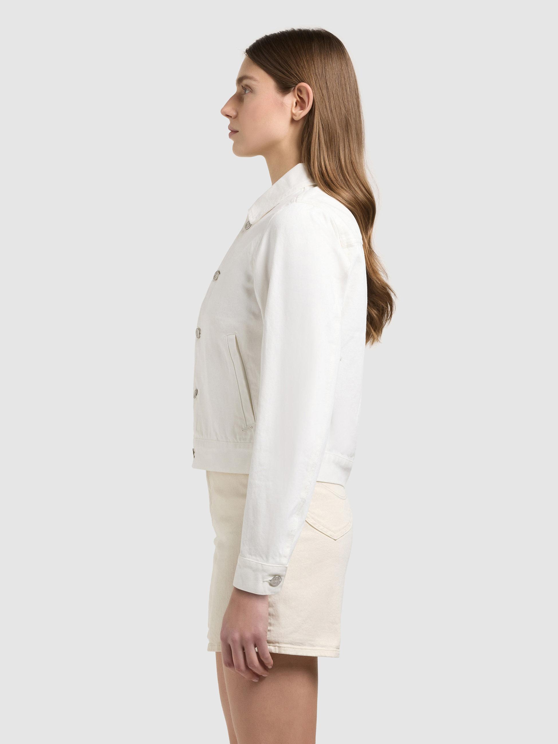 Leichte Jeansjacke "Renia" Offwhite