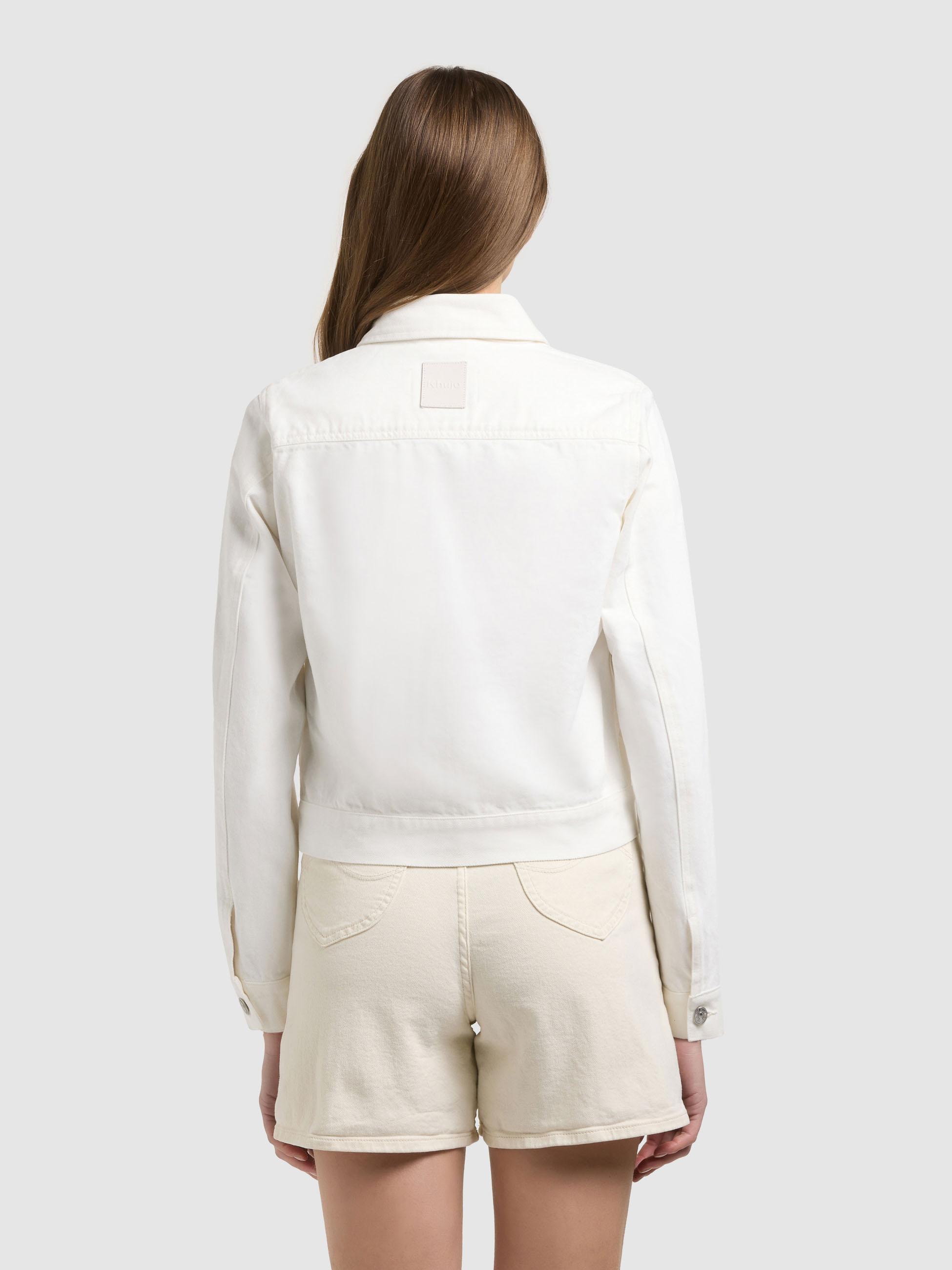 Leichte Jeansjacke "Renia" Offwhite