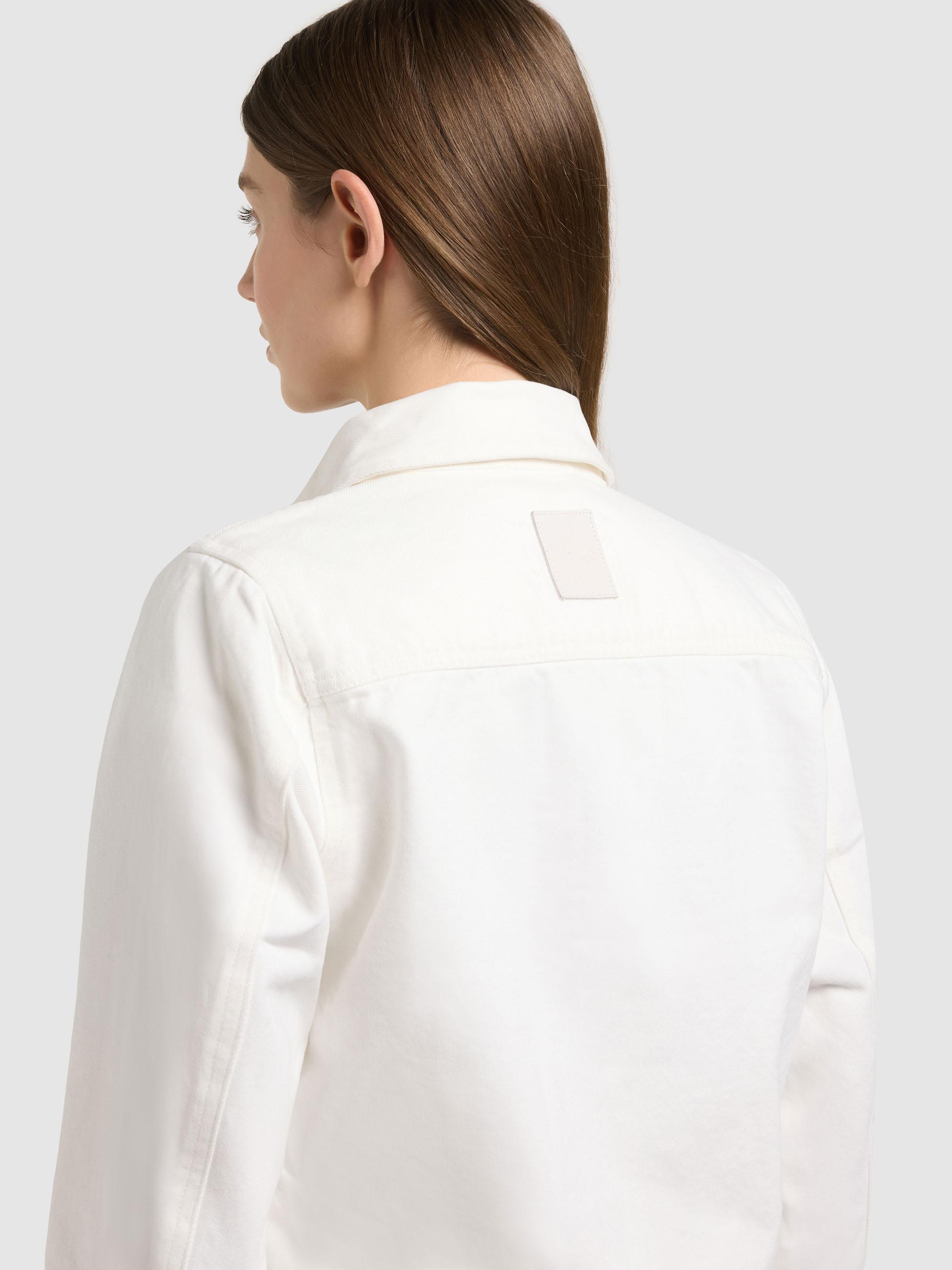 Leichte Jeansjacke "Renia" Offwhite