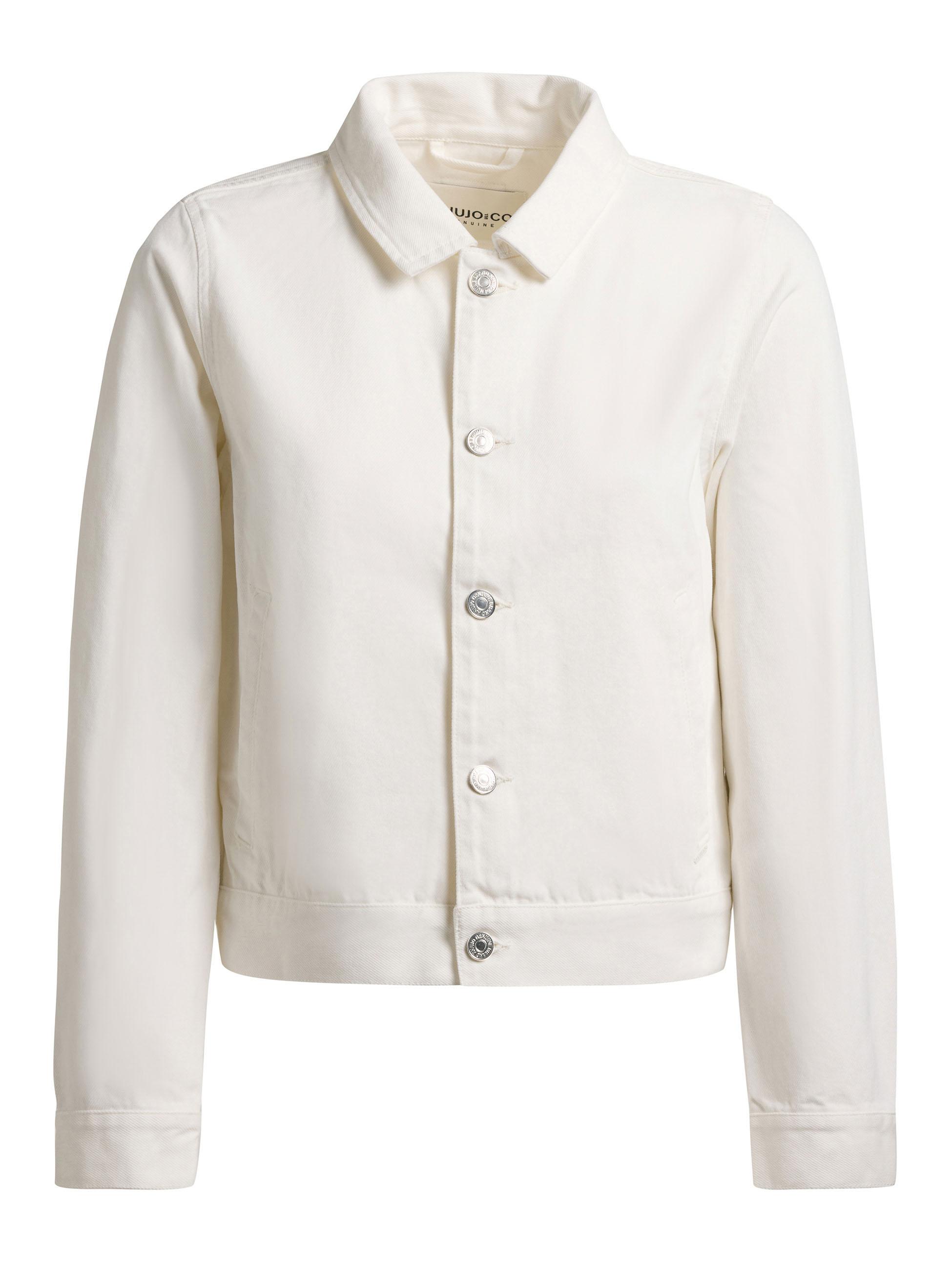 Leichte Jeansjacke "Renia" Offwhite