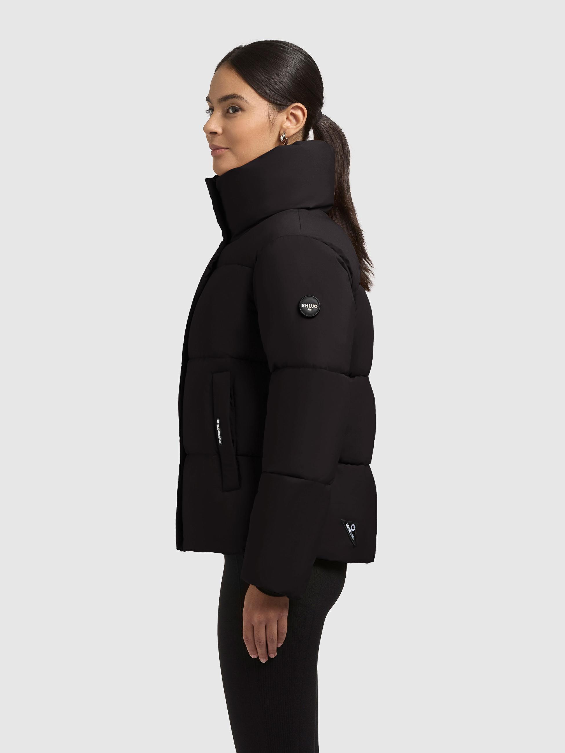 Winter Steppjacke "Rinja2 Matt" Black