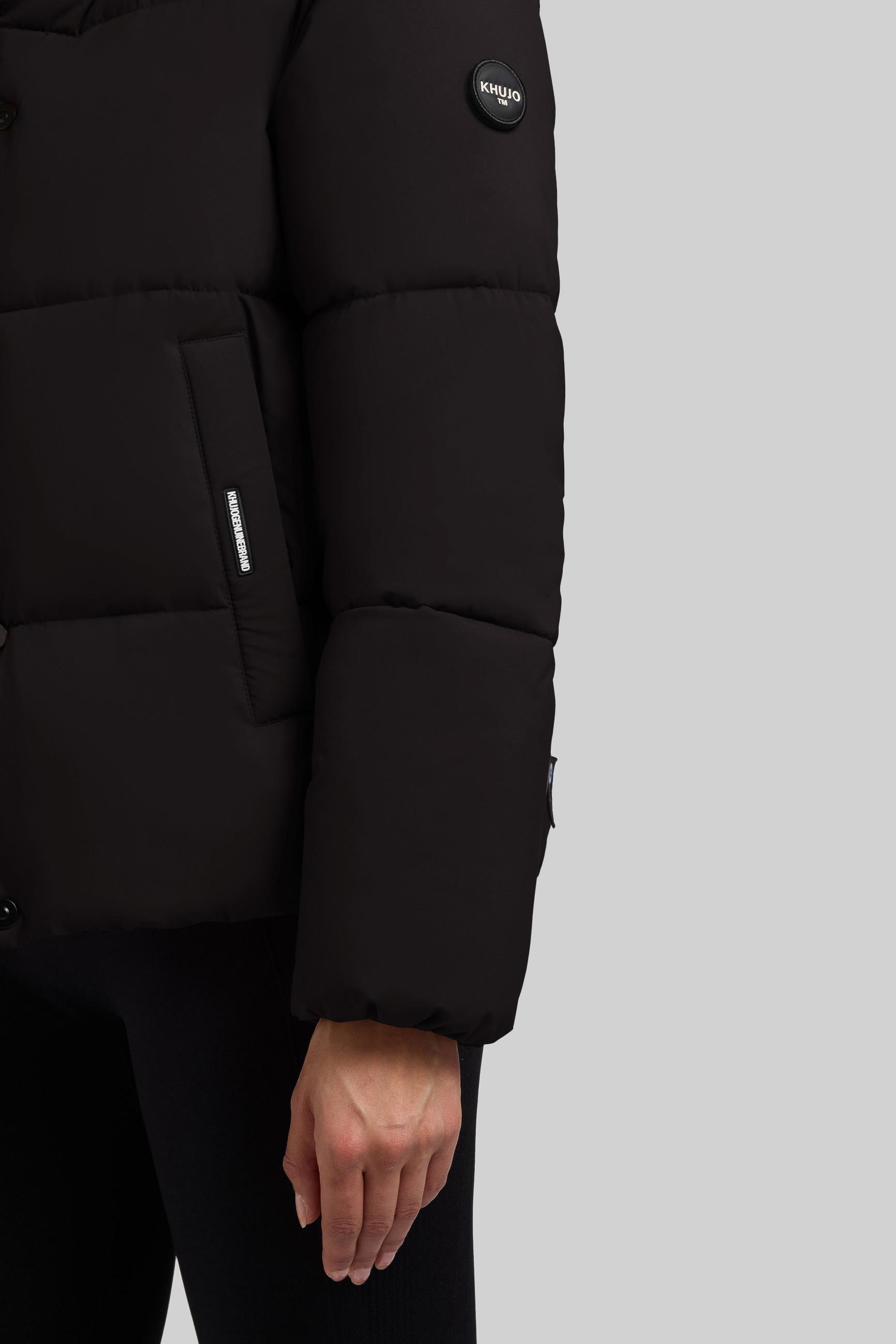 Winter Steppjacke "Rinja2 Matt" Black