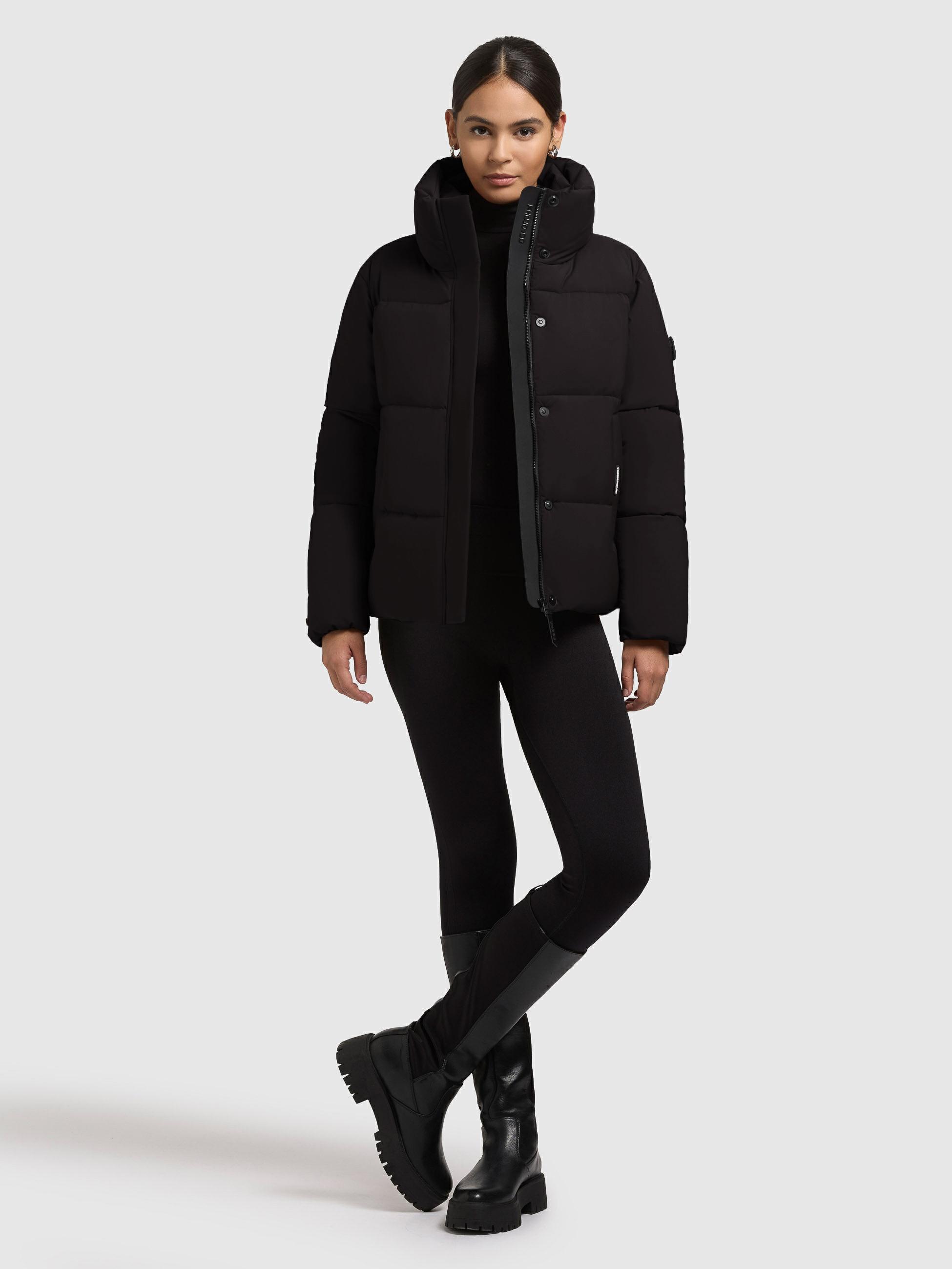 Winter Steppjacke "Rinja2 Matt" Black