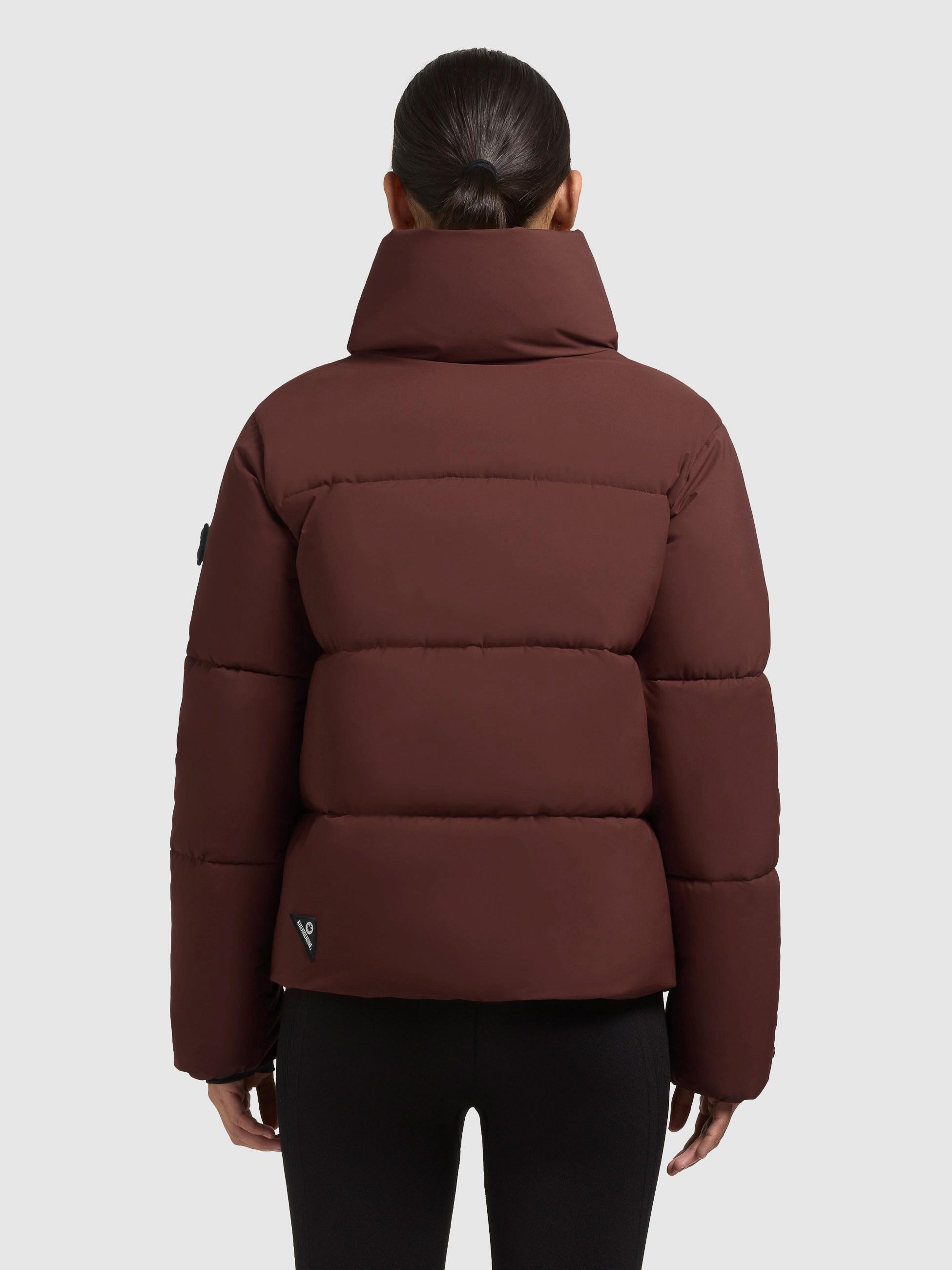 Winter Steppjacke "Rinja2 Matt" Moscato Red