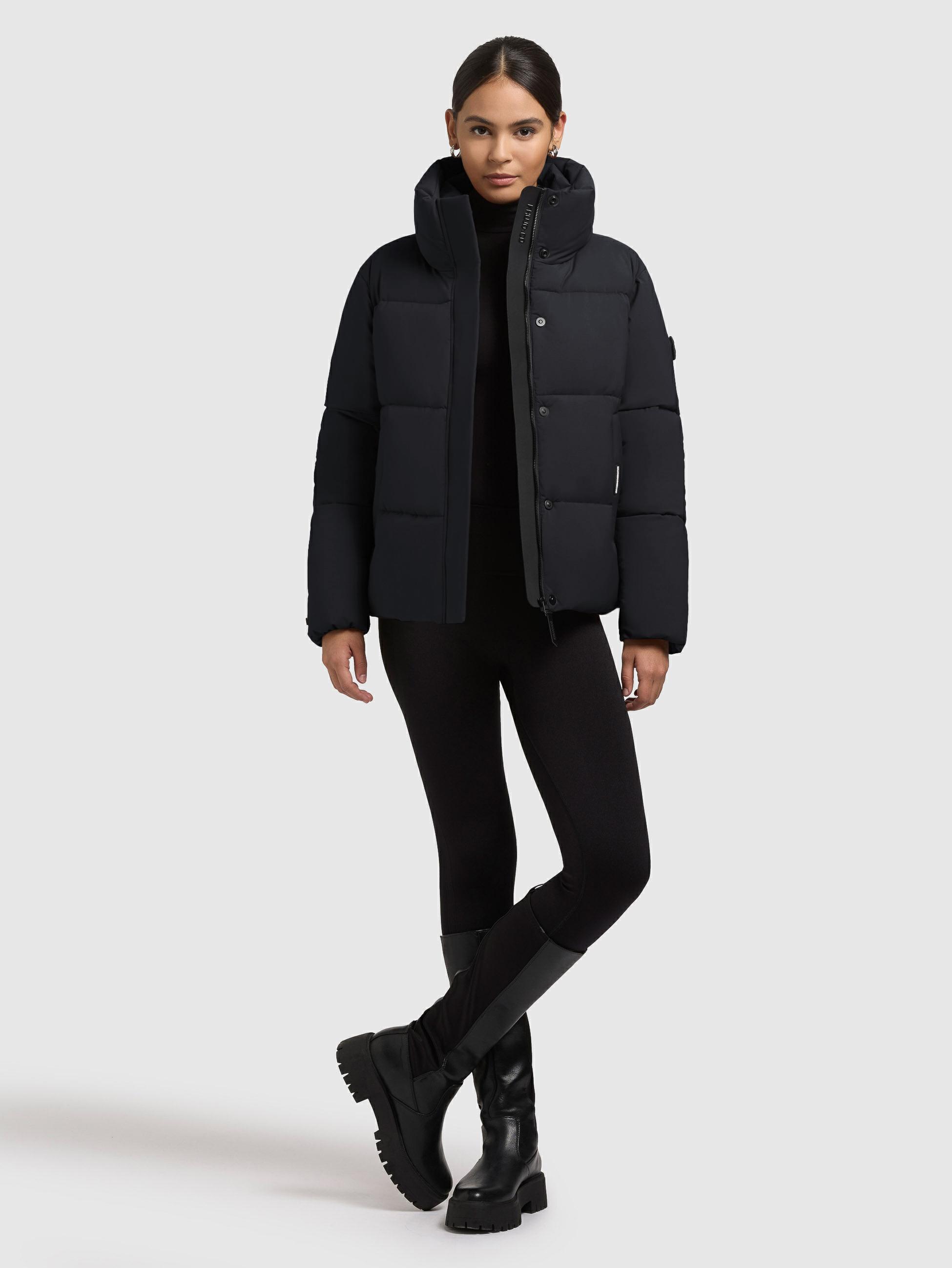 Winter Steppjacke "Rinja2 Matt" Obrage Grey