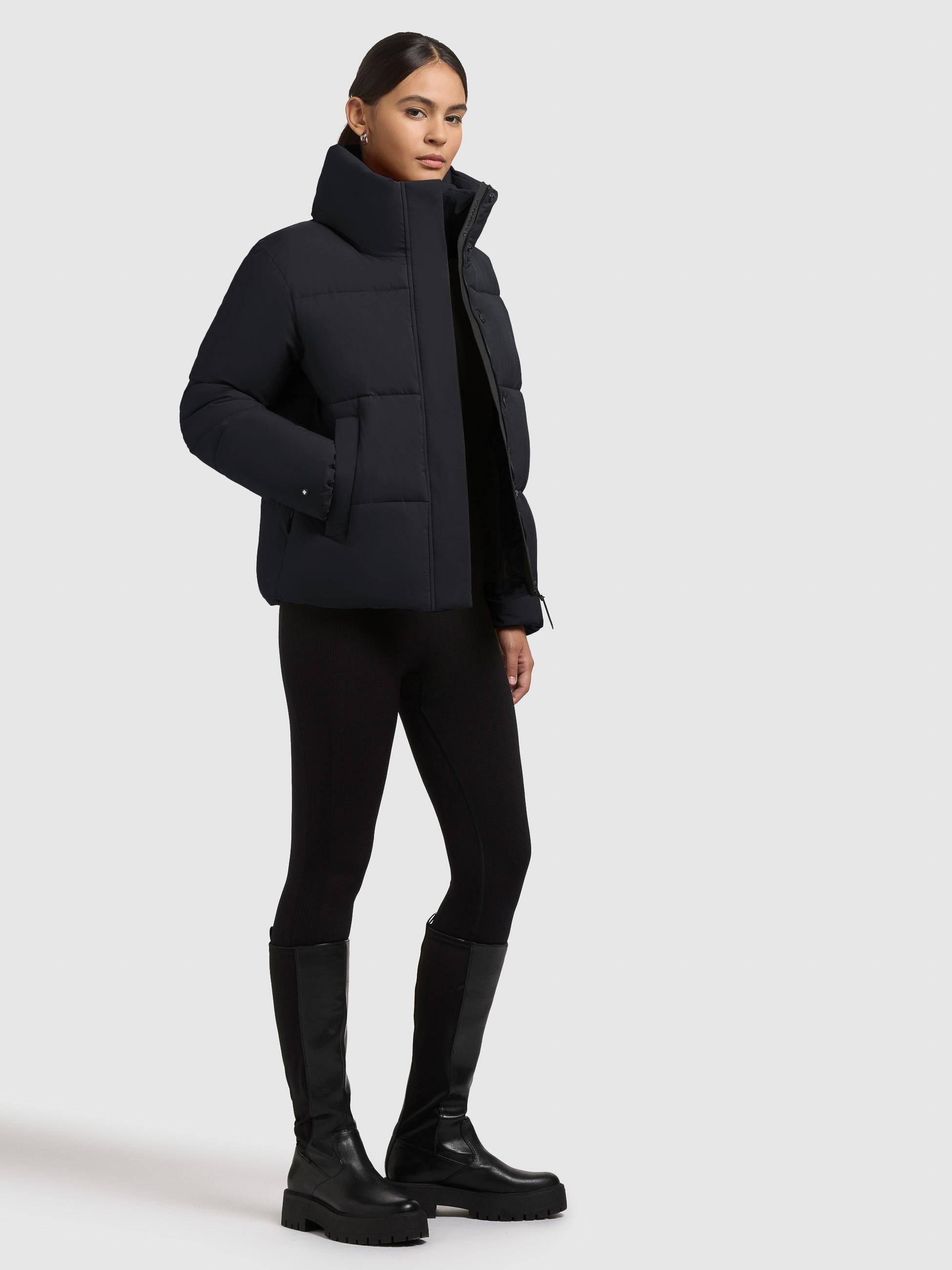 Winter Steppjacke "Rinja2 Matt" Obrage Grey