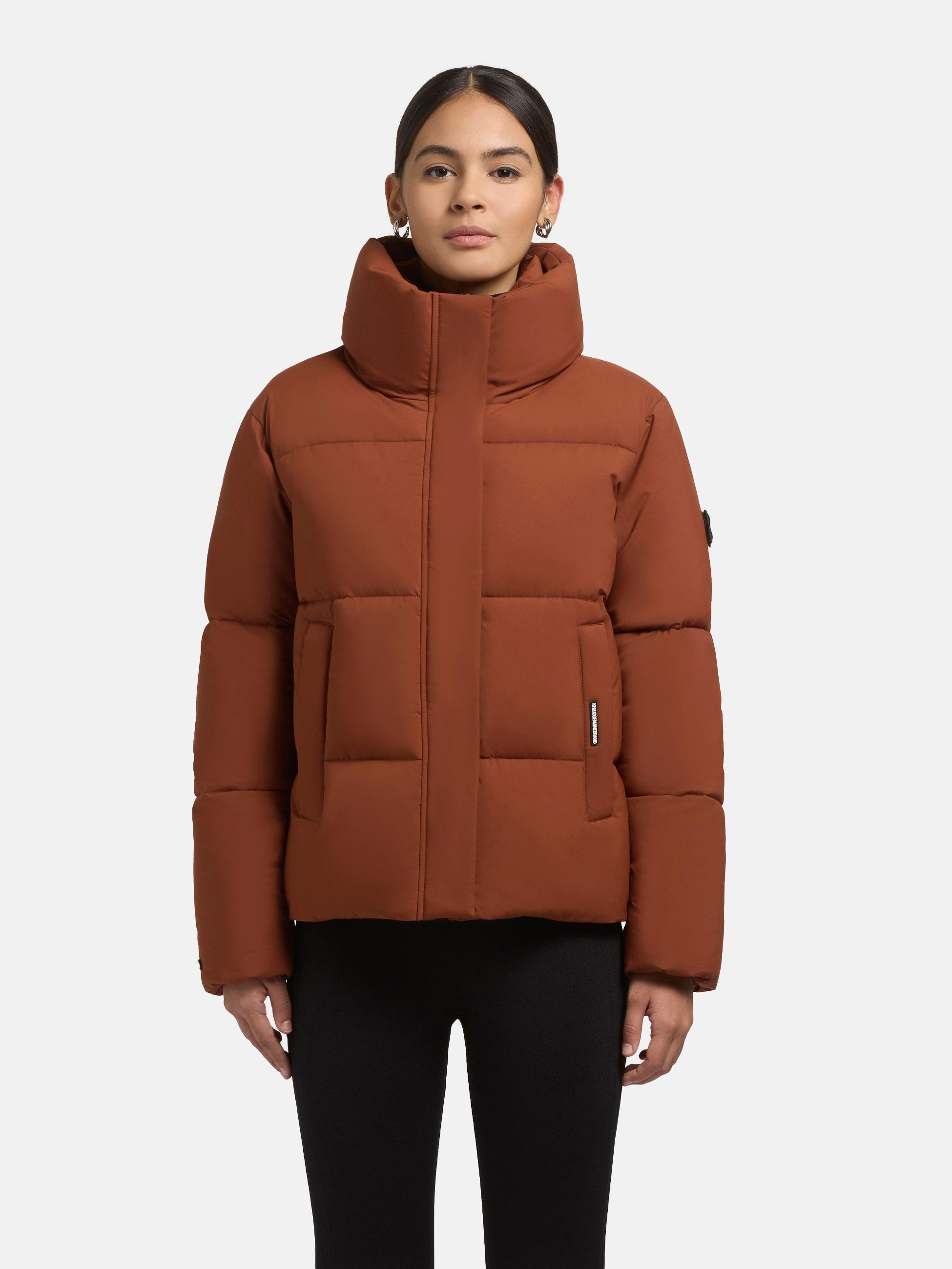 Winter Steppjacke "Rinja2 Matt" Russet Brown