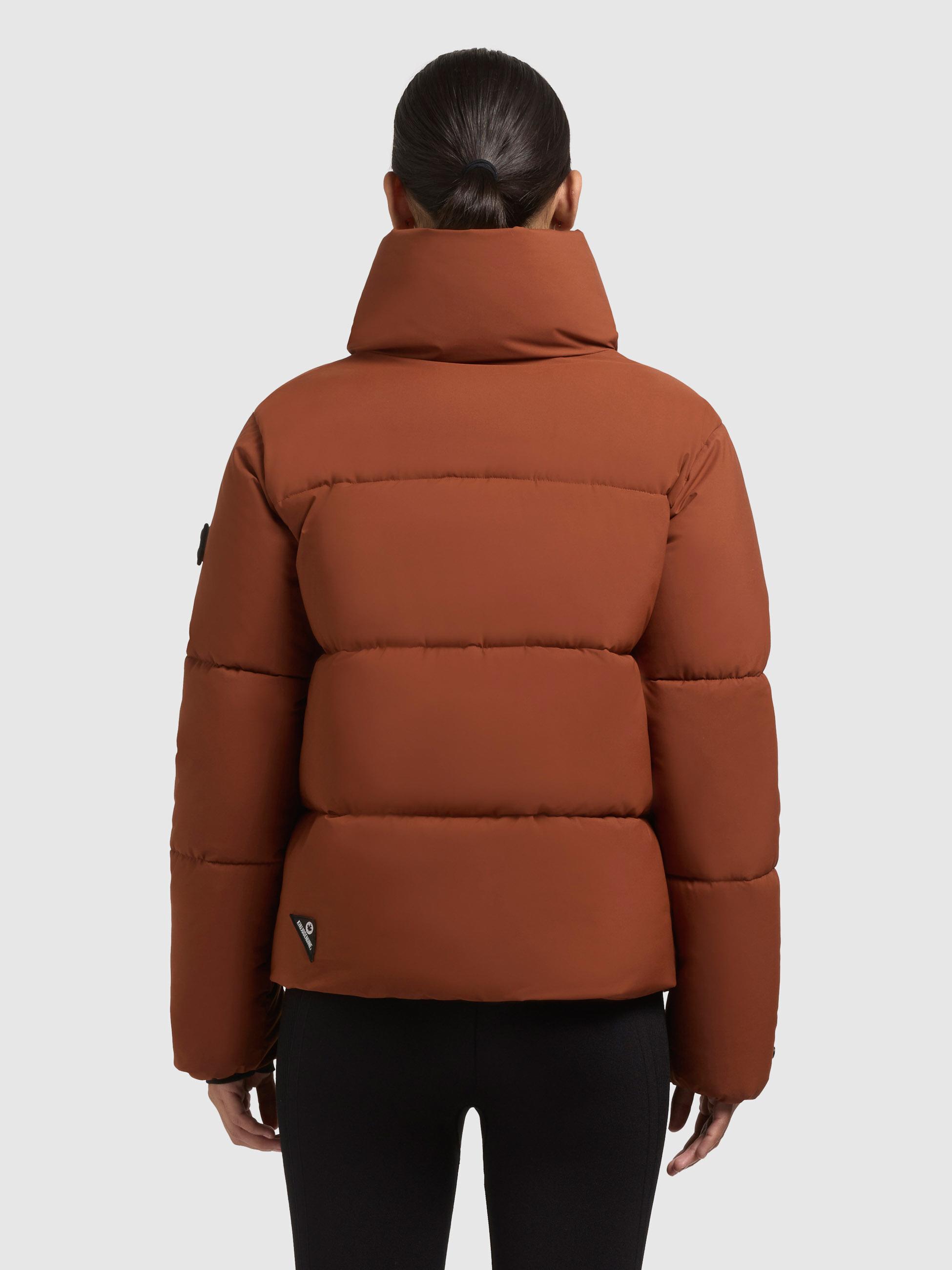 Winter Steppjacke "Rinja2 Matt" Russet Brown