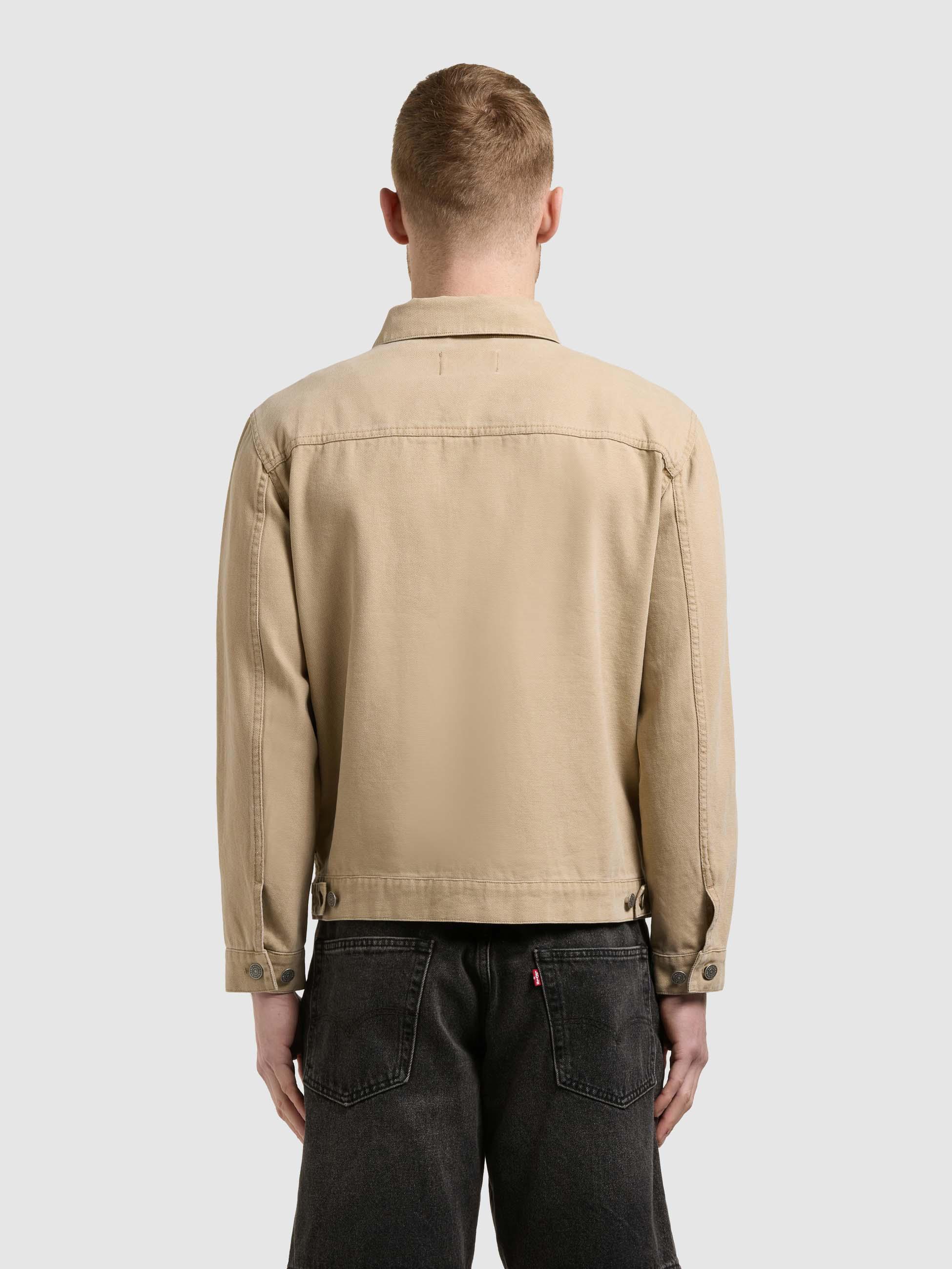 Jeansjacke mit Brusttaschen "Ronny" Beige