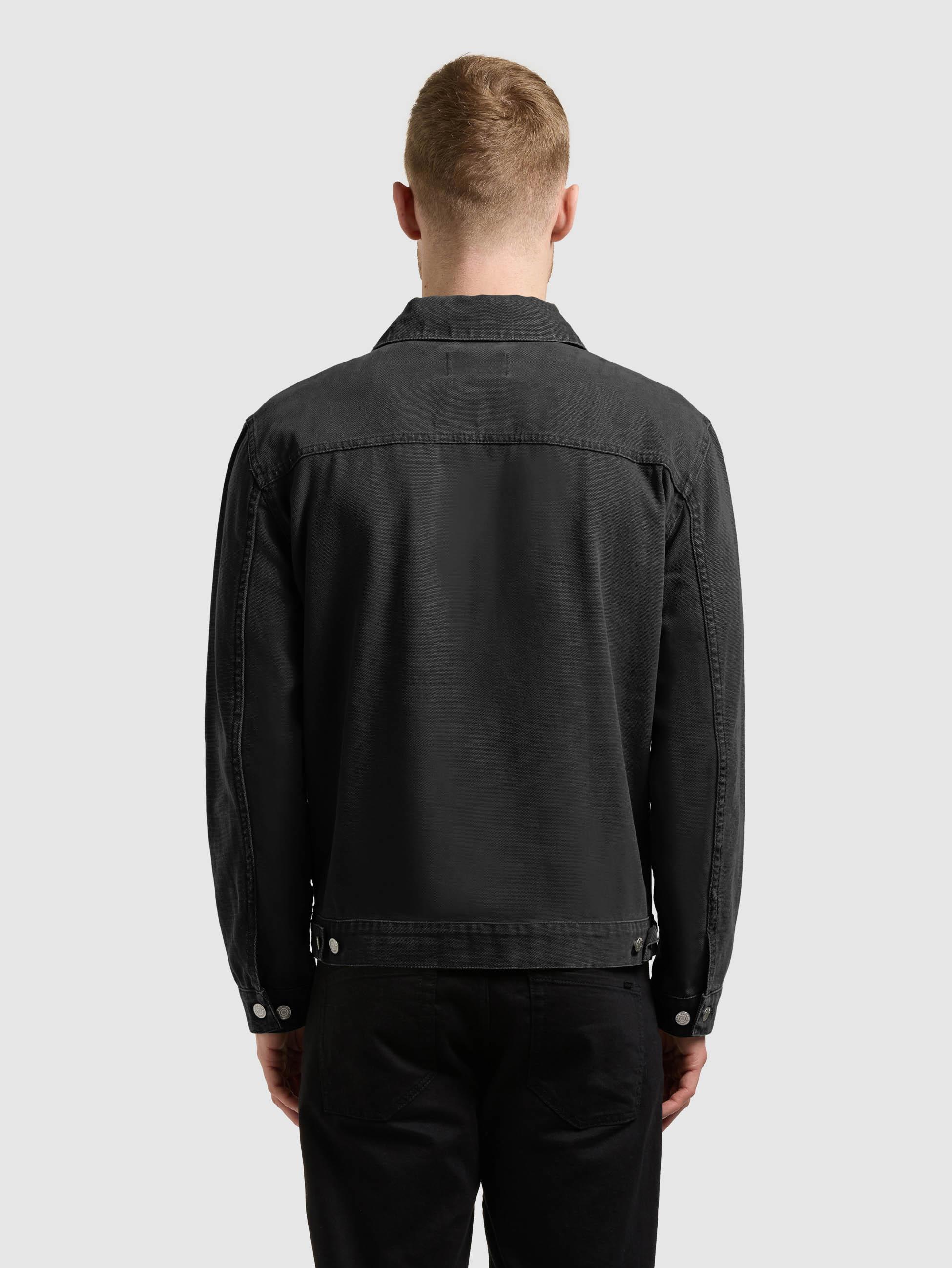 Jeansjacke mit Brusttaschen "Ronny" Black