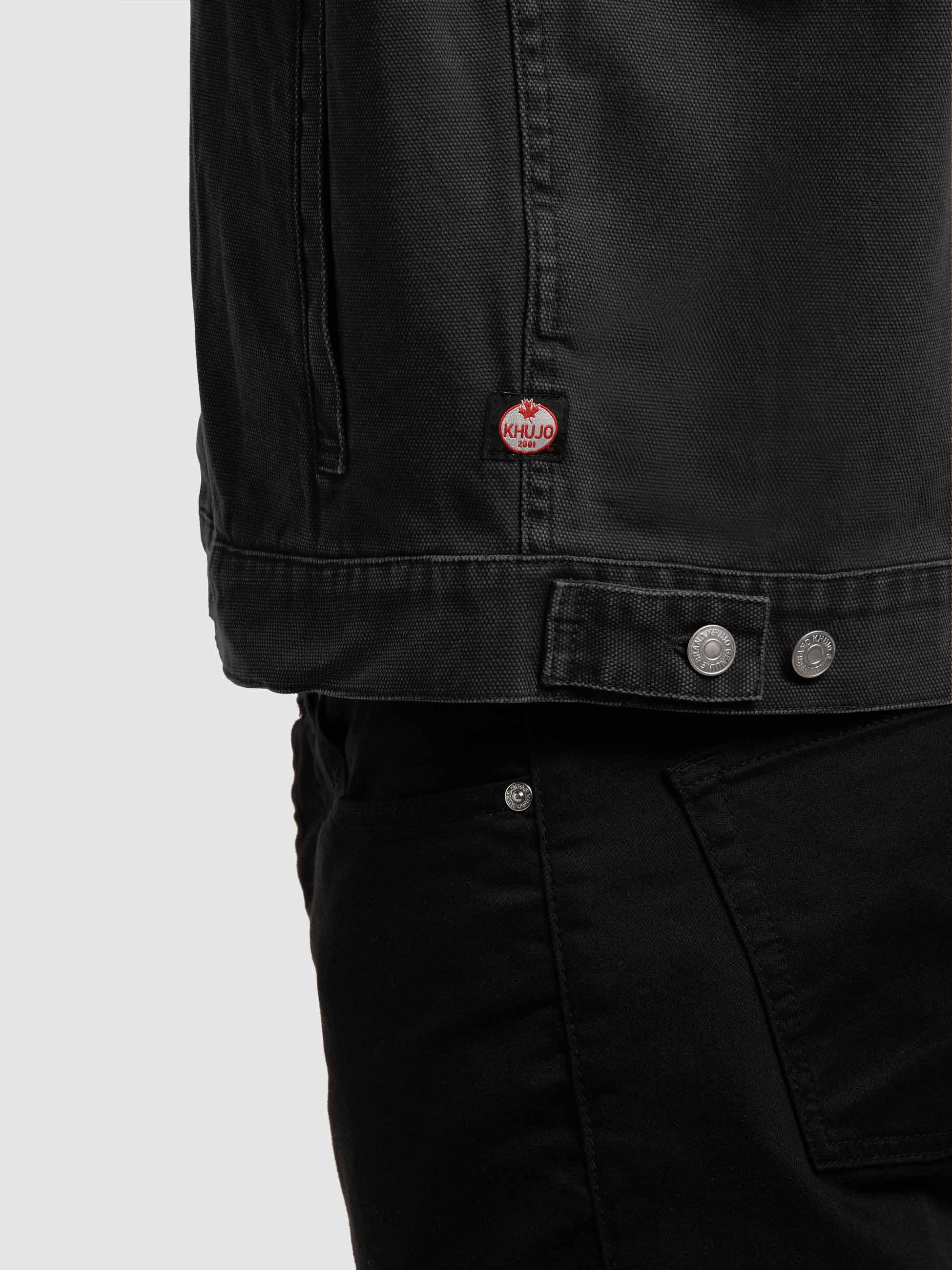 Jeansjacke mit Brusttaschen "Ronny" Black