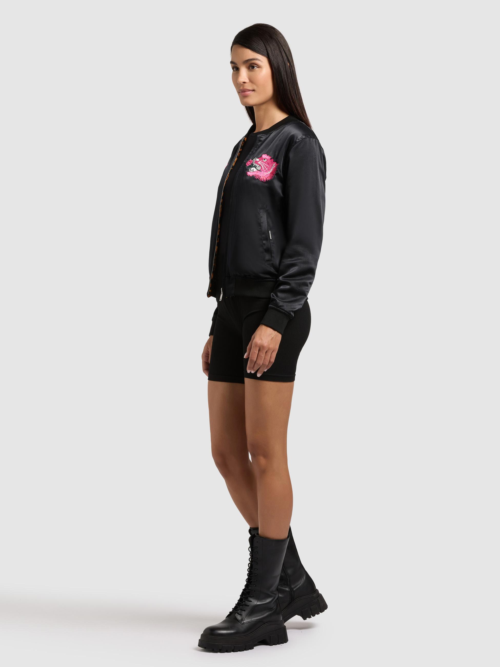 Wendejacke im Bomberjacken-Style "Ruby" Black