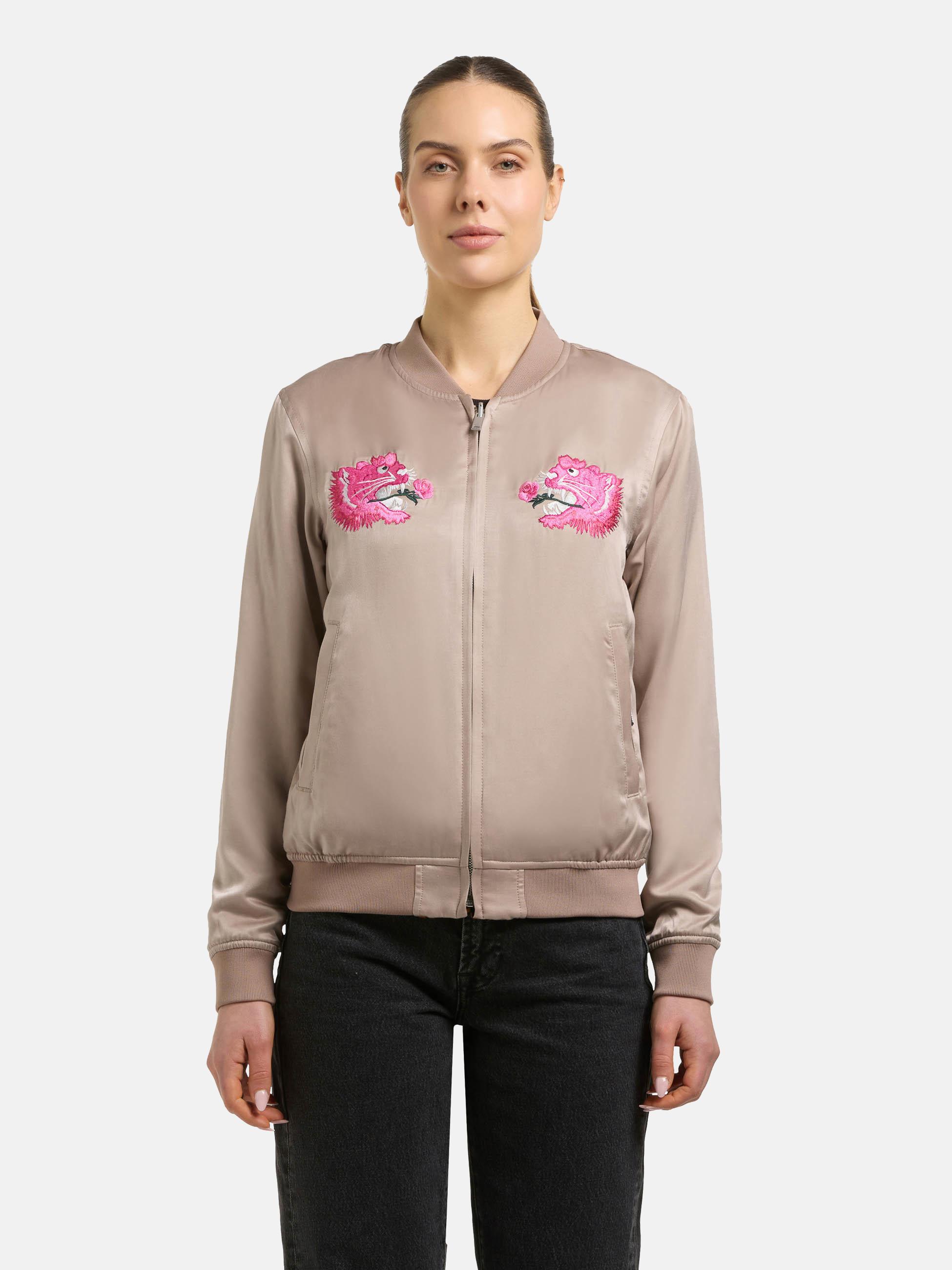 Wendejacke im Bomberjacken-Style "Ruby" Latte Beige