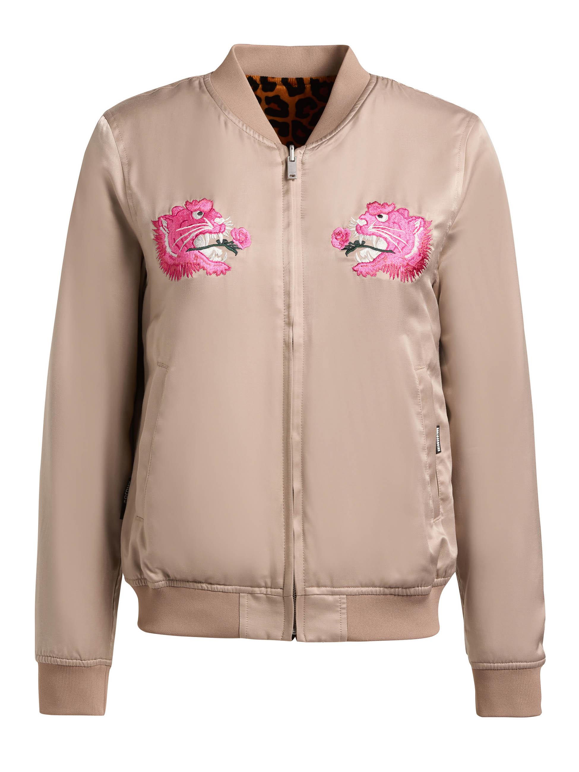 Wendejacke im Bomberjacken-Style "Ruby" Latte Beige