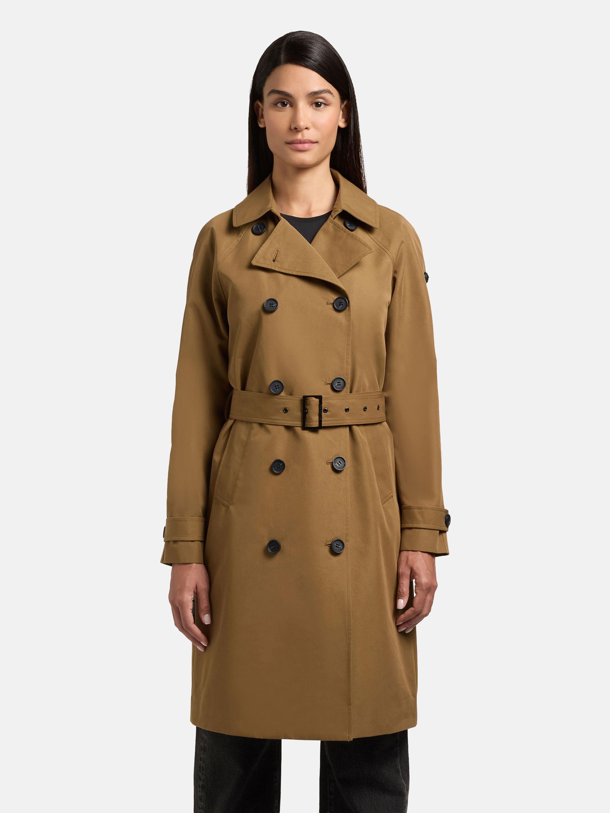 Klassischer Trenchcoat "Rula2" Canary Green