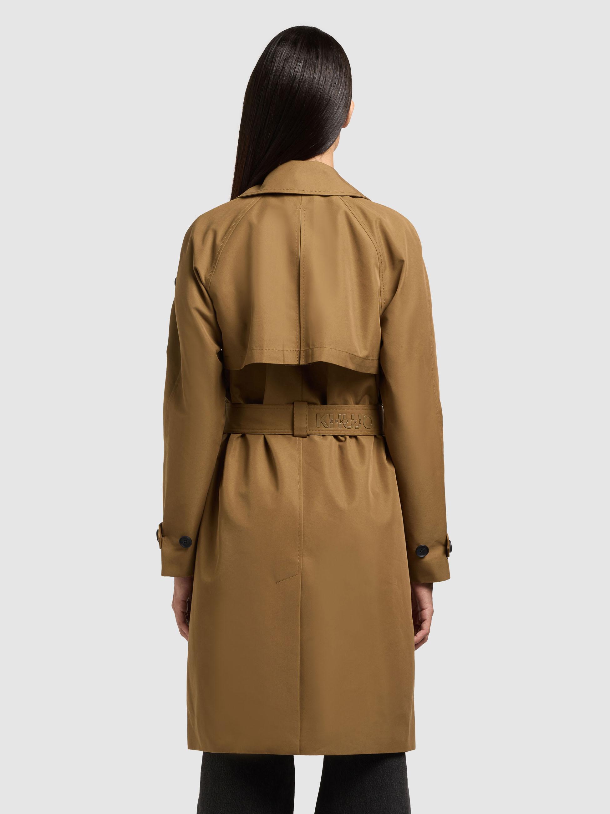 Klassischer Trenchcoat "Rula2" Canary Green